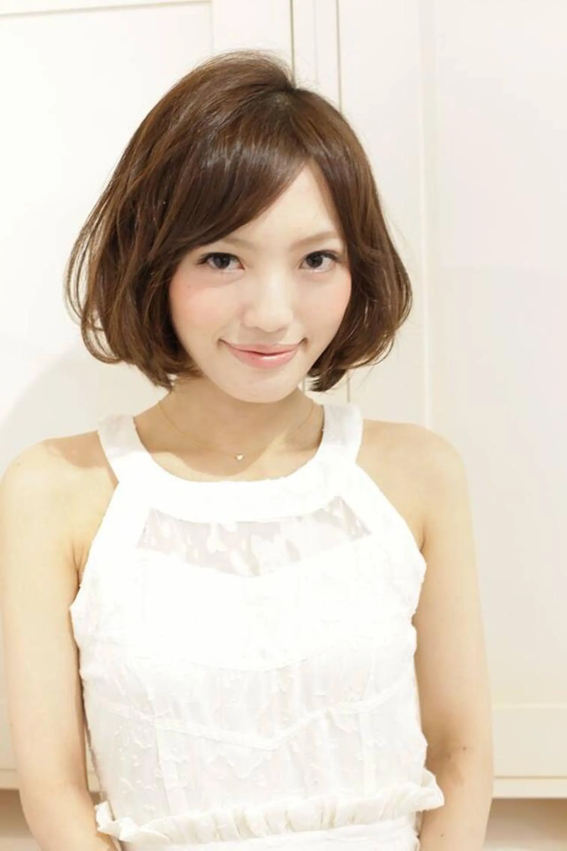 ショート ミディアム ボブ 縮毛矯正⭐️ TAKAHIROのヘアスタイル