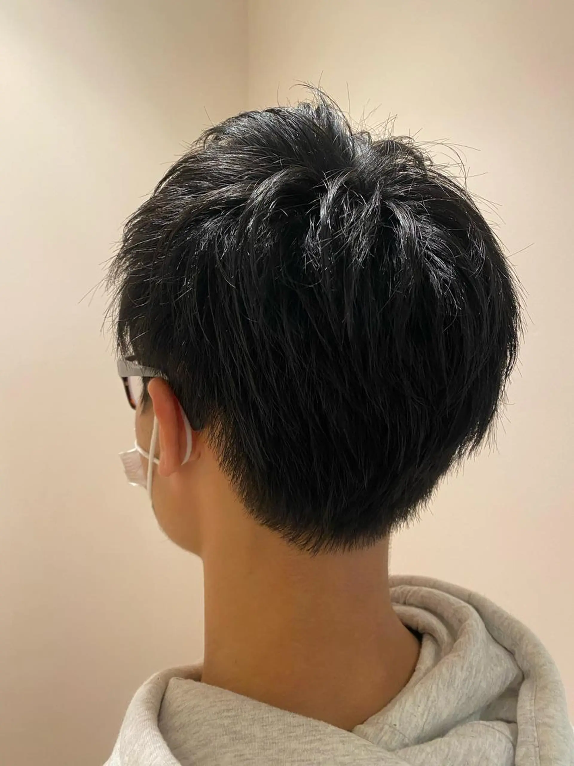 ミディアム メンズ カット 縮毛矯正 🐢髪質改善/Ash 店長/折目奈央🐢のヘアスタイル