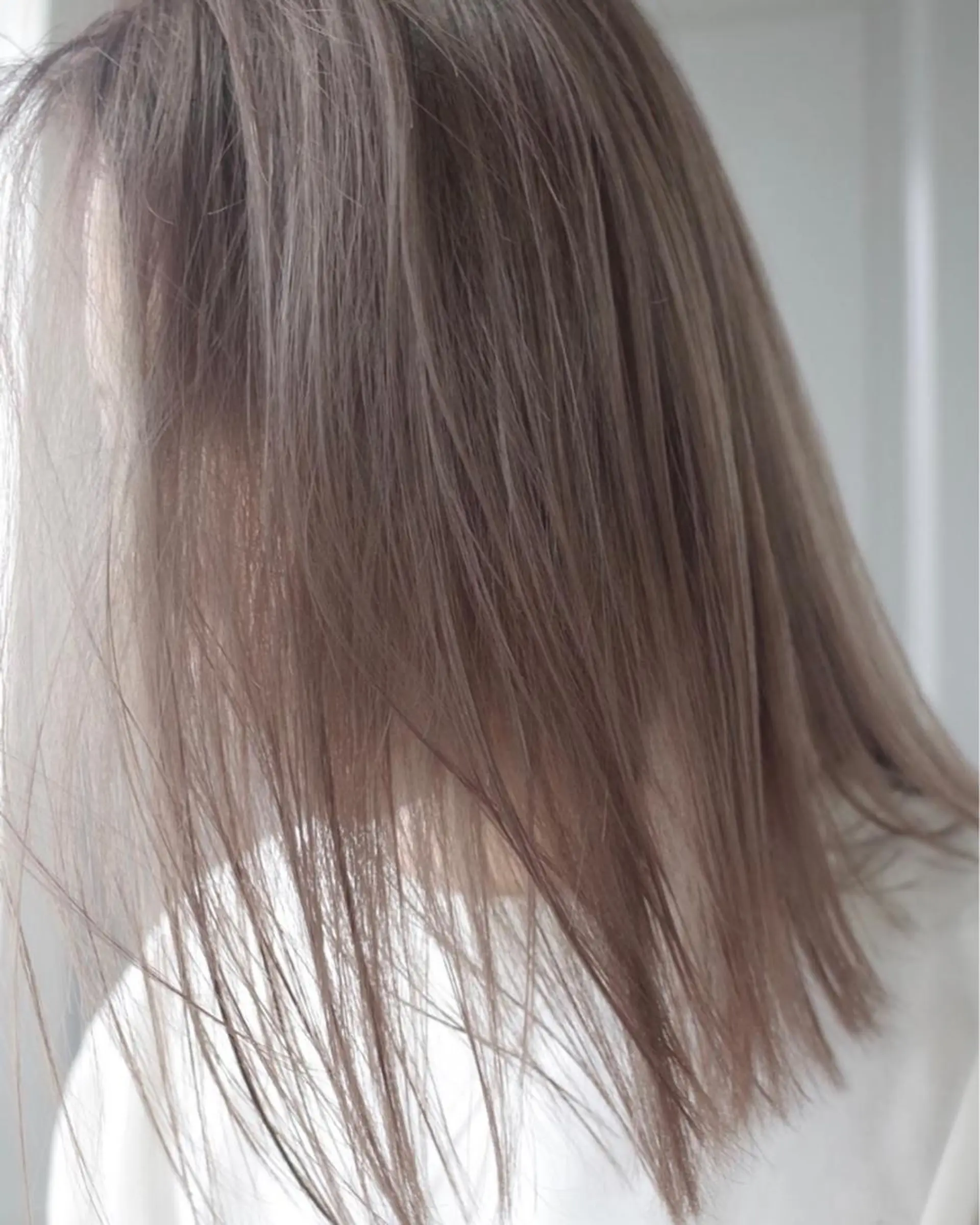 ミディアム カラー カット ヘアカラー トリートメント suvvy hairsalonのヘアスタイル