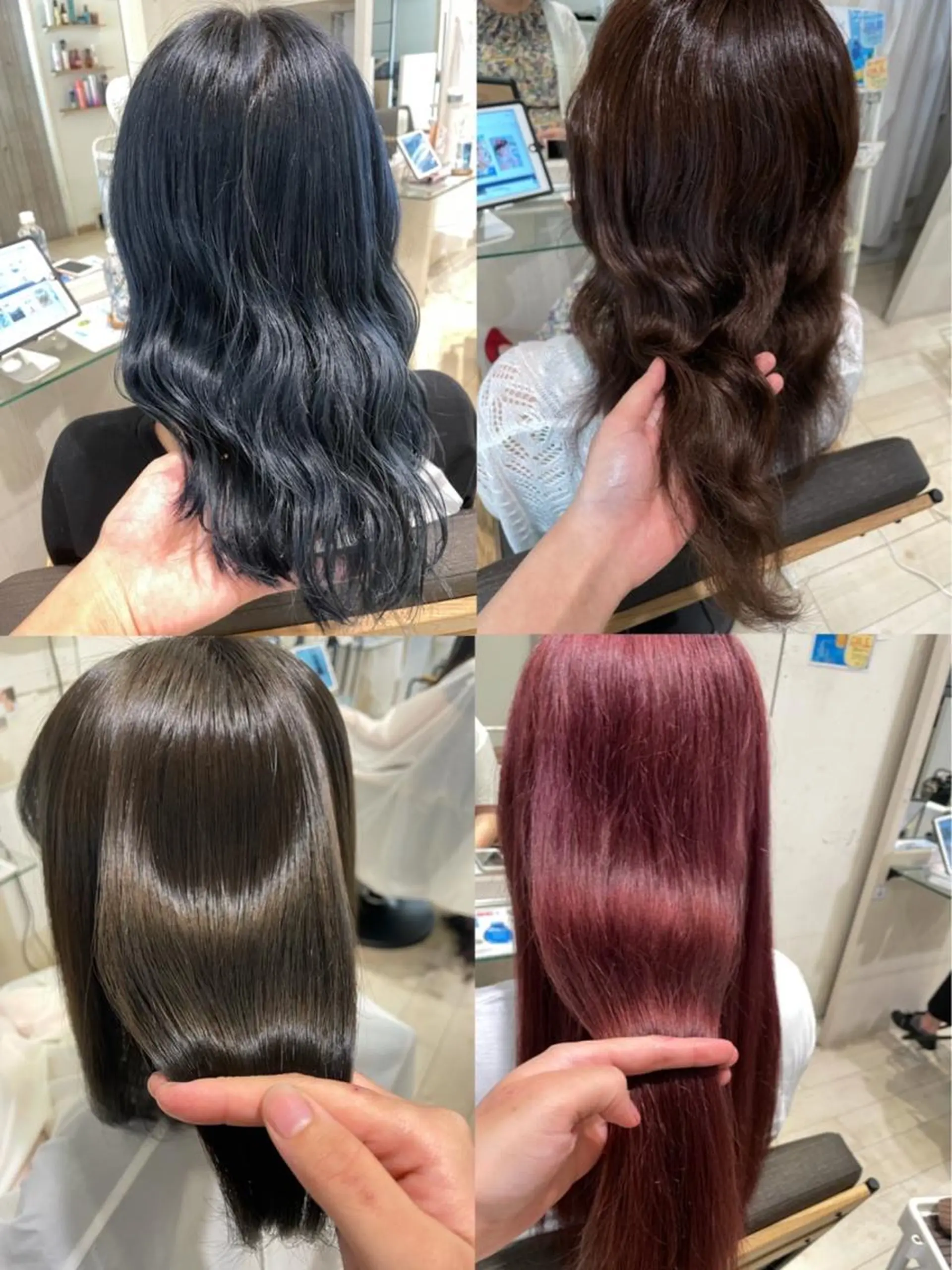 ロング カット ヘアカラー トリートメント メンズ特化美容師 🐈‍⬛RUNAのヘアスタイル