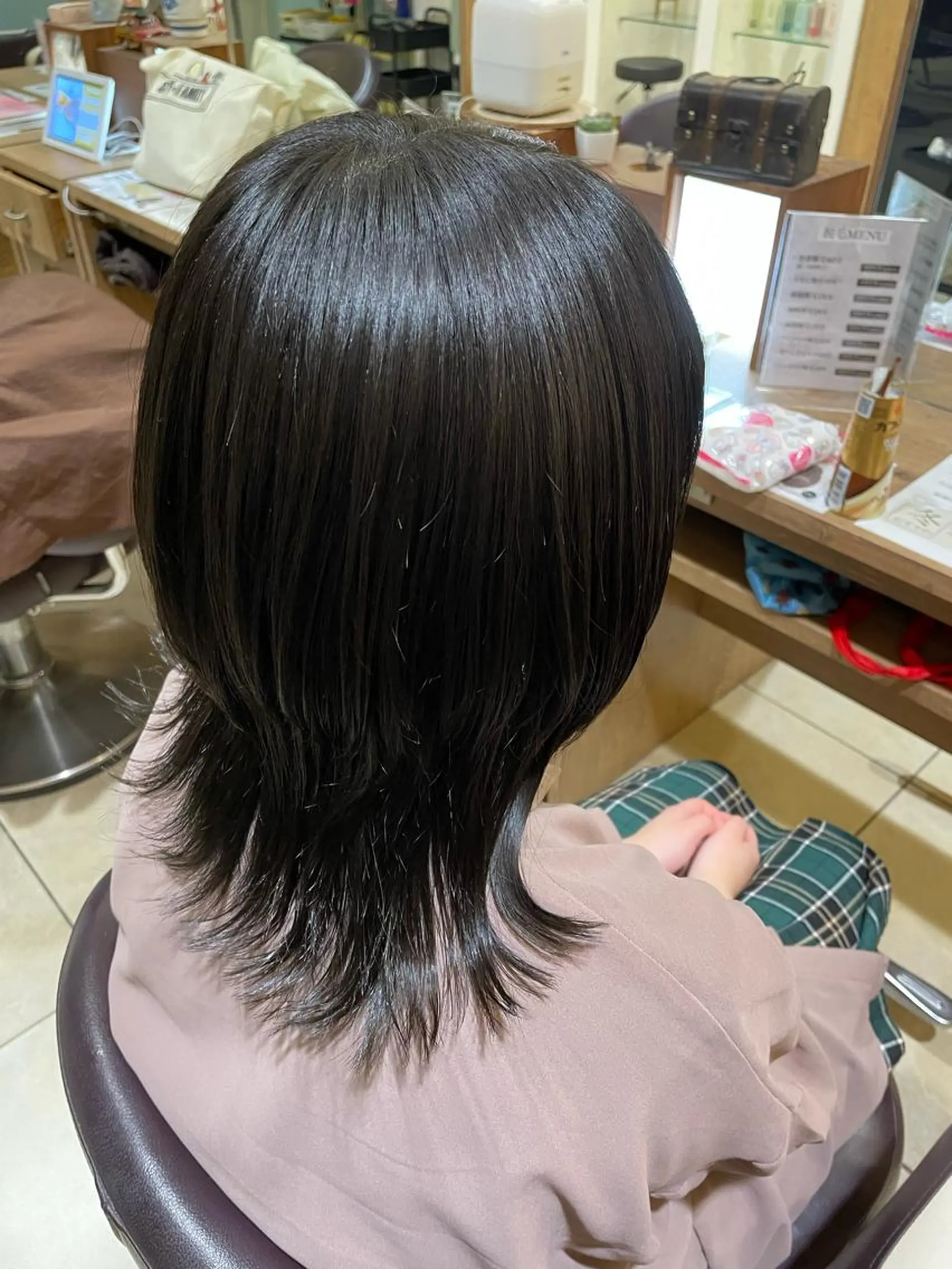 セミロング カット 7月末まで予約可能/ ヤマモト モエのヘアスタイル