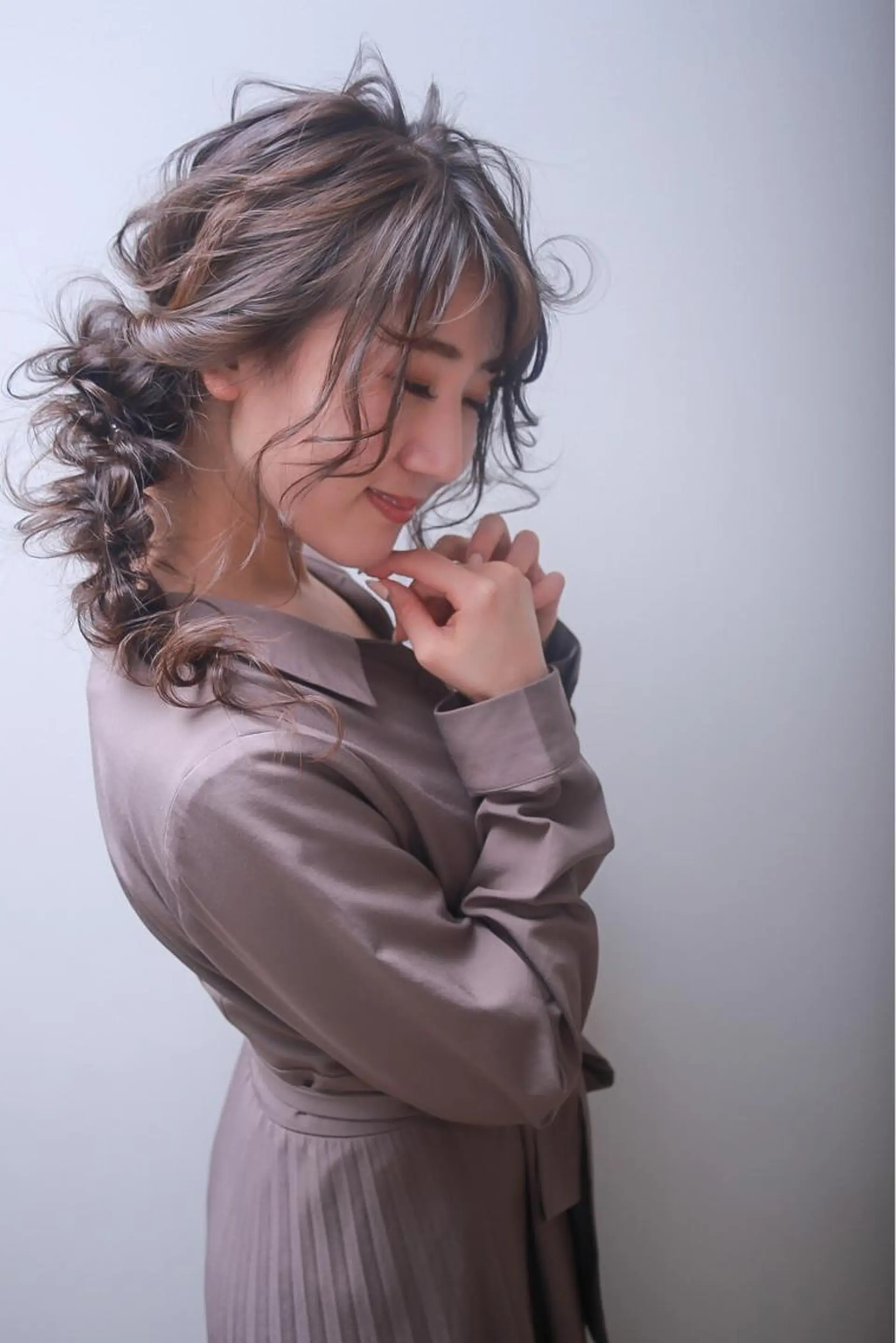 ロング カラー ヘアアレンジ 伊藤 裕貴のヘアスタイル