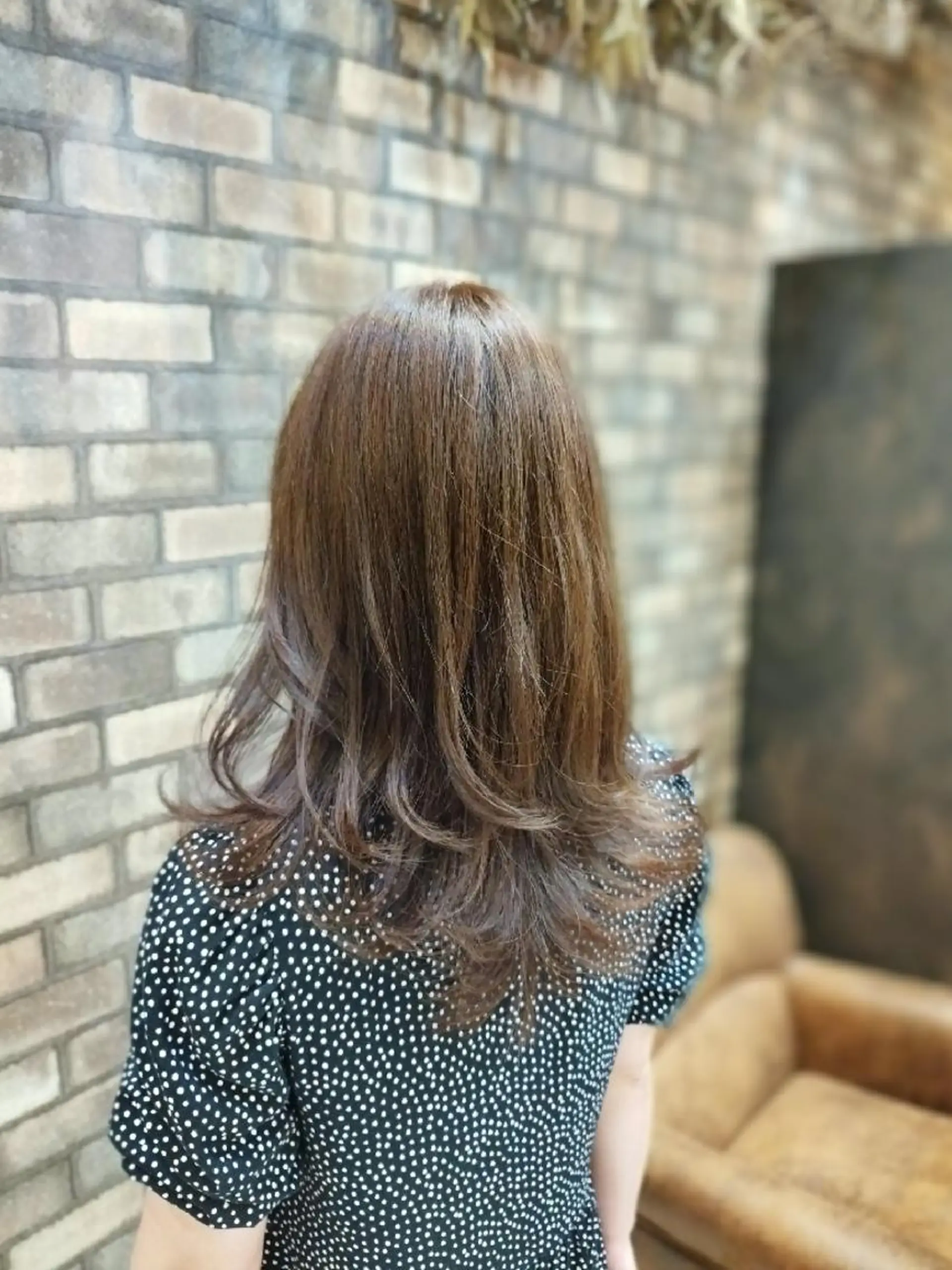 ミディアム カラー ミディアムパーマ バレイヤージュ ブリーチ ケアブリーチ 透明感カラー カット ヘアカラー トリートメント ✨艶髪✖癒し✨🍀 miyazawaのヘアスタイル