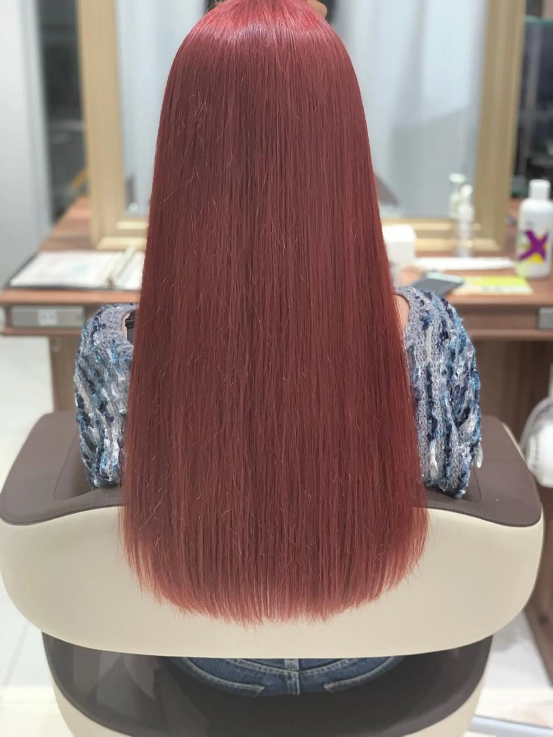 ロング カラー 矯正モデル募集中 店長　伊熊祐紀のヘアスタイル