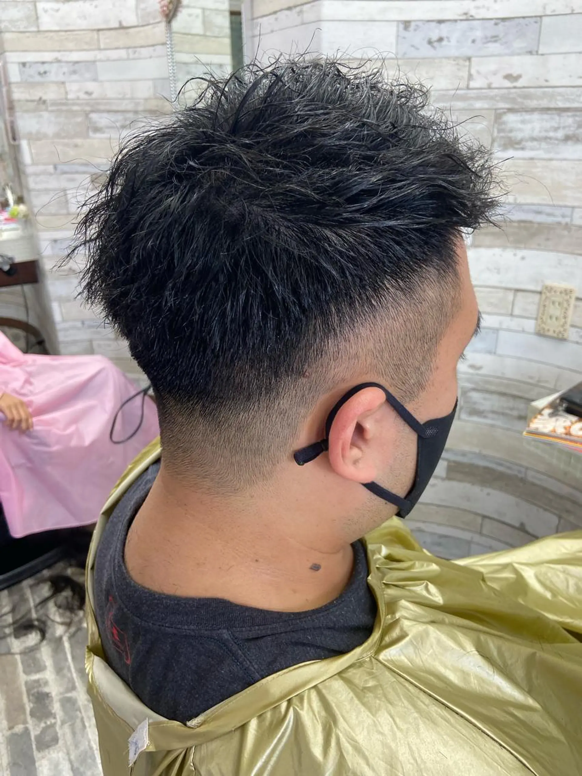 ショート メンズ フェードカット カット 美容室スージーズ所属・大坪 拓斗のヘアスタイル