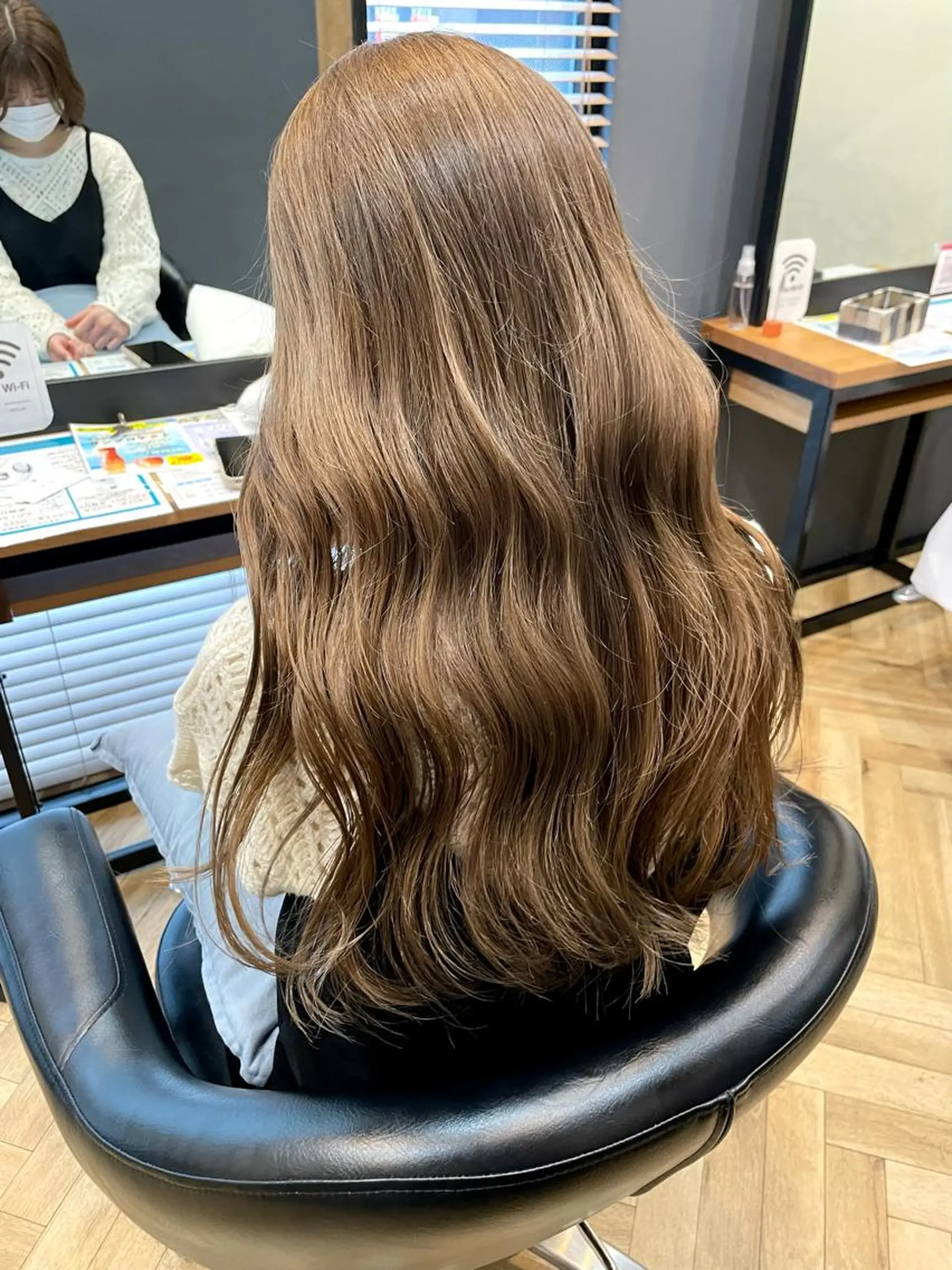 ロング ヘアカラー トリートメント 韓国ヘア/レイヤー 🇰🇷/艶髪/長橋のヘアスタイル