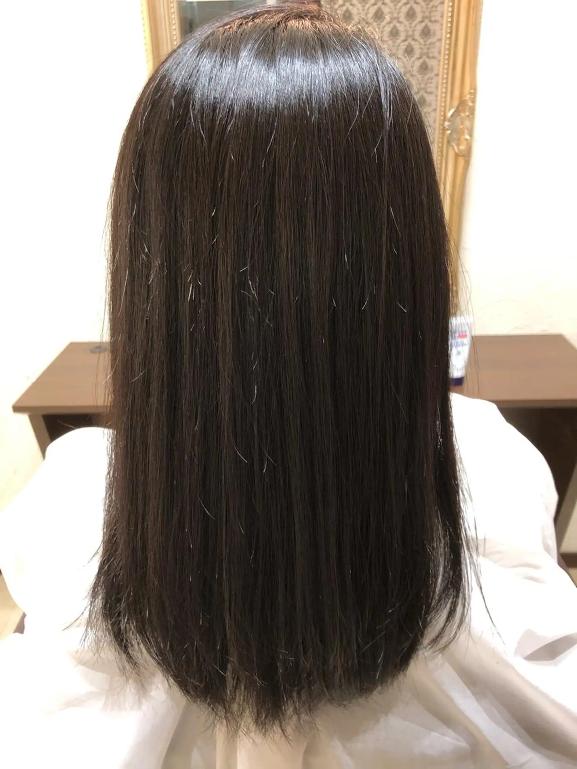 セミロング 縮毛矯正 Clan  博多店所属・Clan Tsuyoshiのヘアスタイル