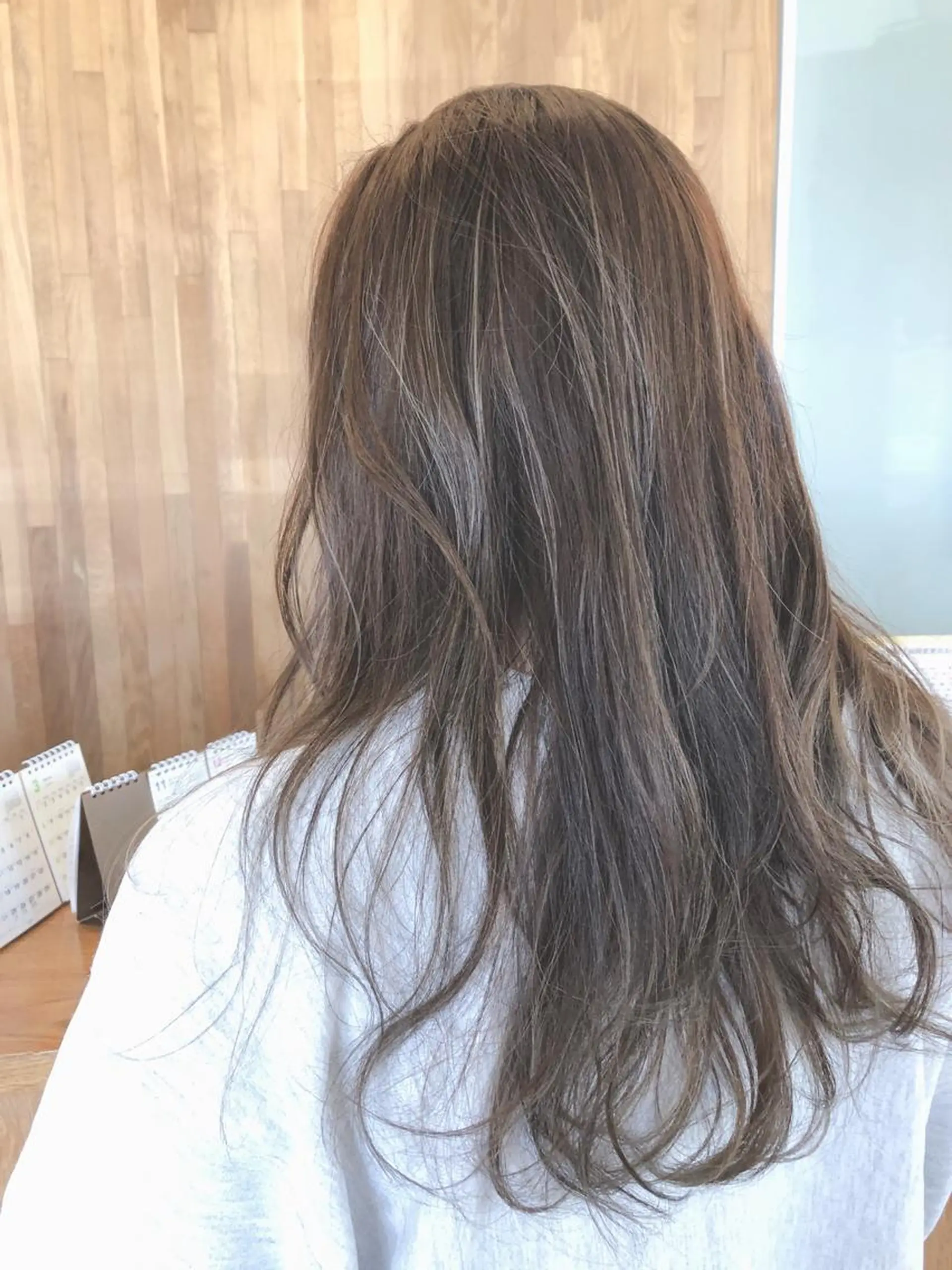 ロング ヘアカラー むらまつ えりこのヘアスタイル