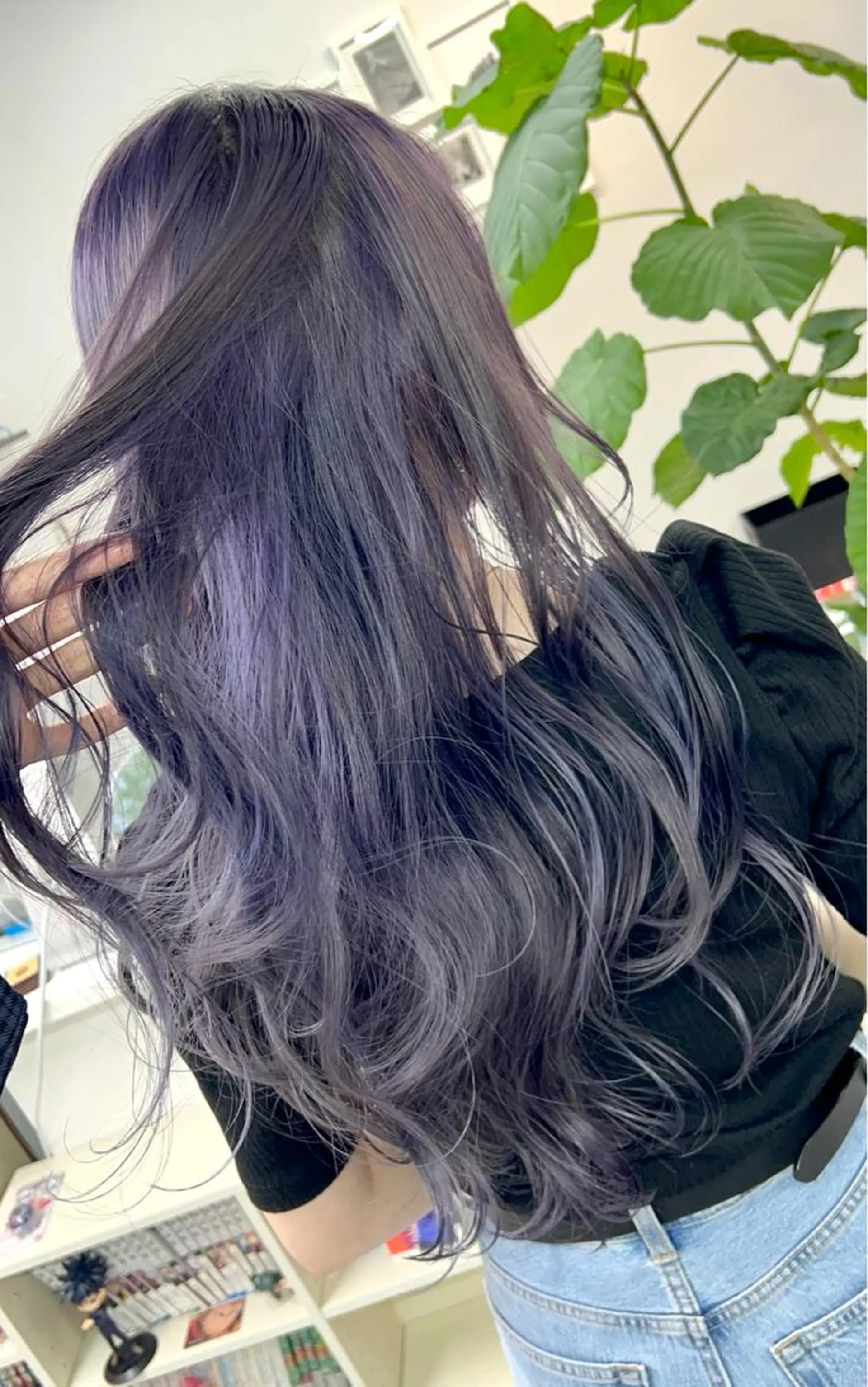 ロング カラー 名畑 裕貴のヘアスタイル