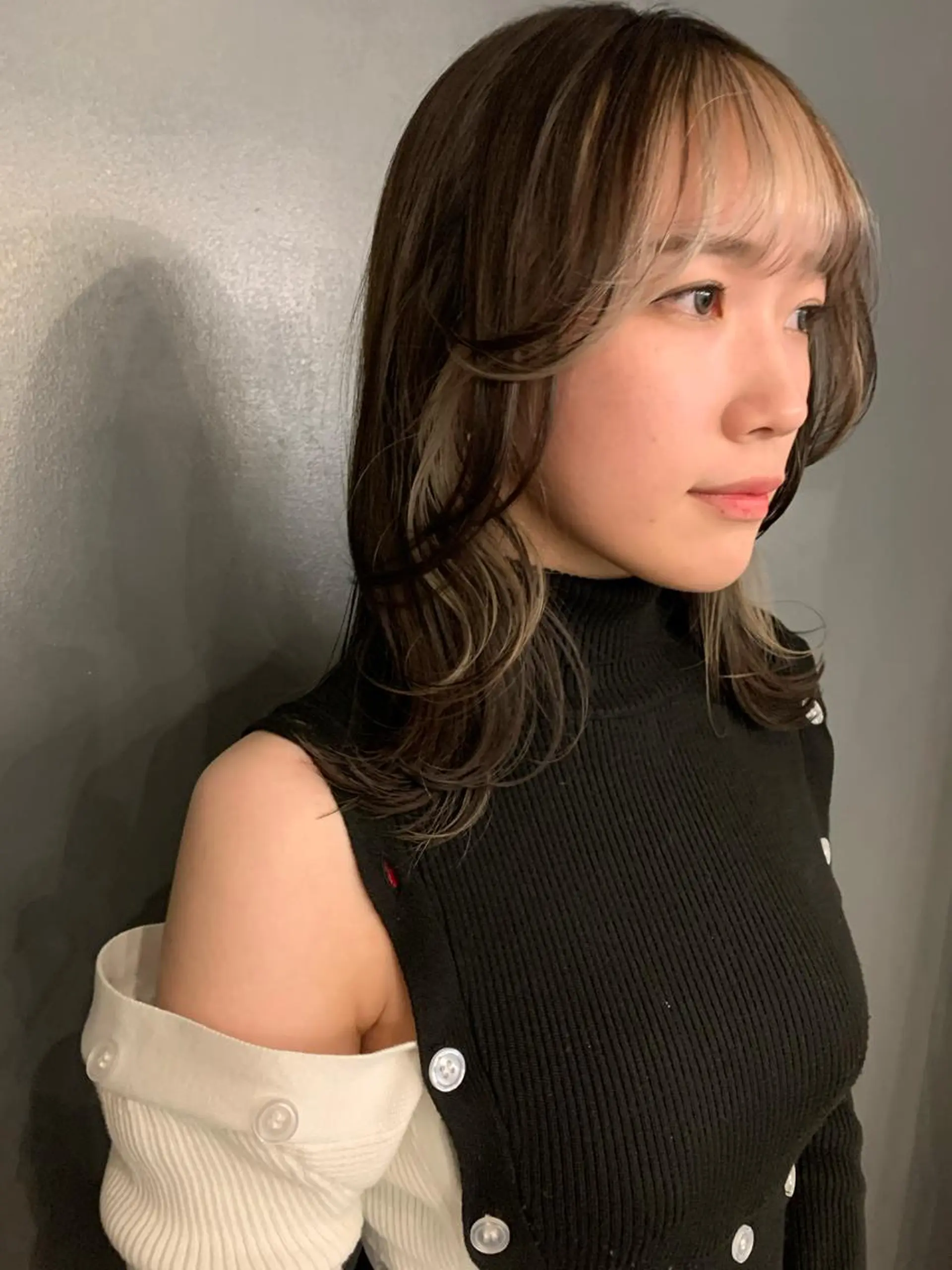 ミディアム 韓国風ヘア ボブ指名No.1/ ボブパーマ/ユキのヘアスタイル