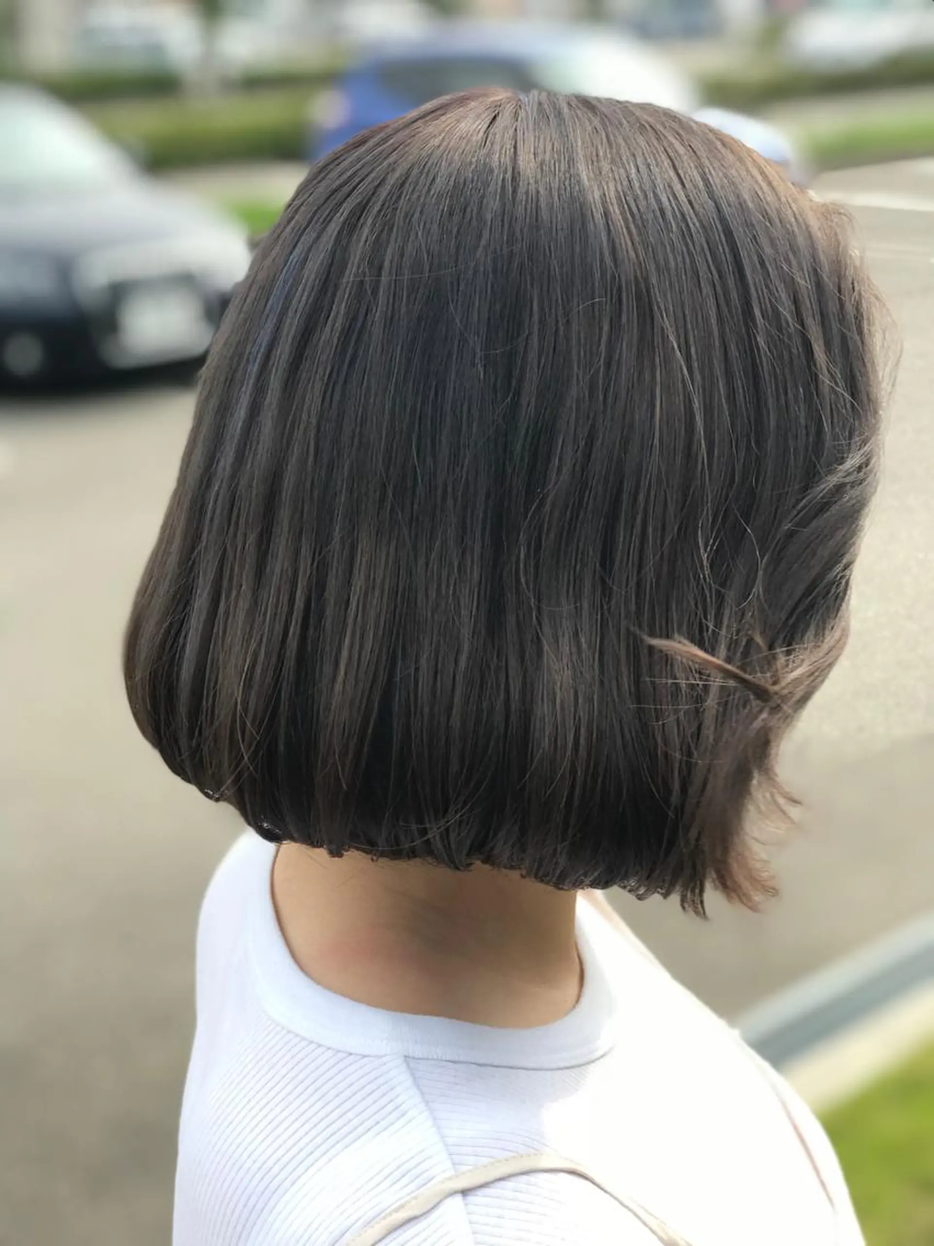 ショート カラー 佐山 聖玲奈のヘアスタイル