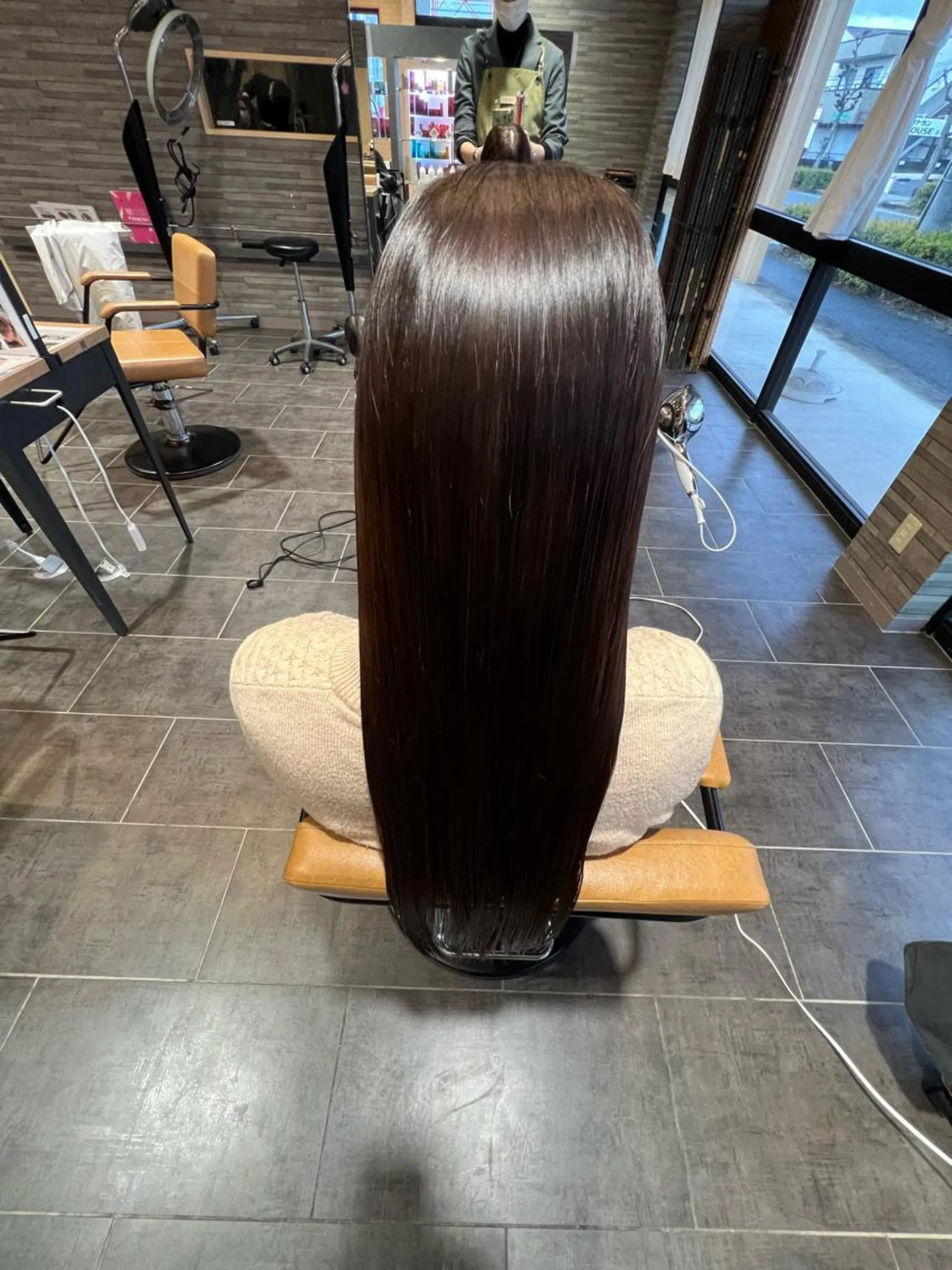 ロング カラー 髪質改善 ツヤ髪の匠 山本晃太のヘアスタイル