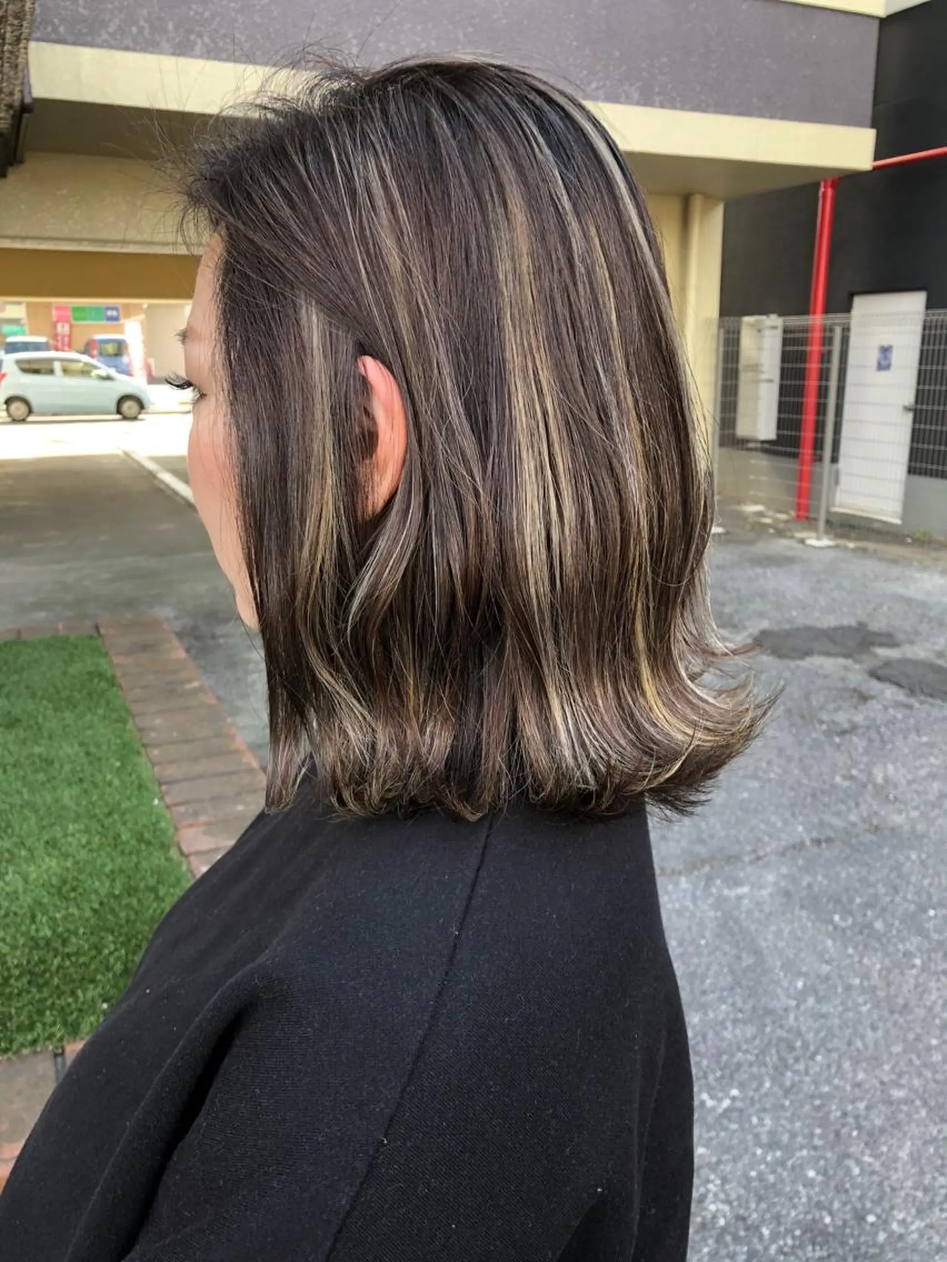 ショート カラー ハイライトカラー 3Dハイライト ハイライト ヘアカラー レイヤーカット匠 イソザキノリユキのヘアスタイル