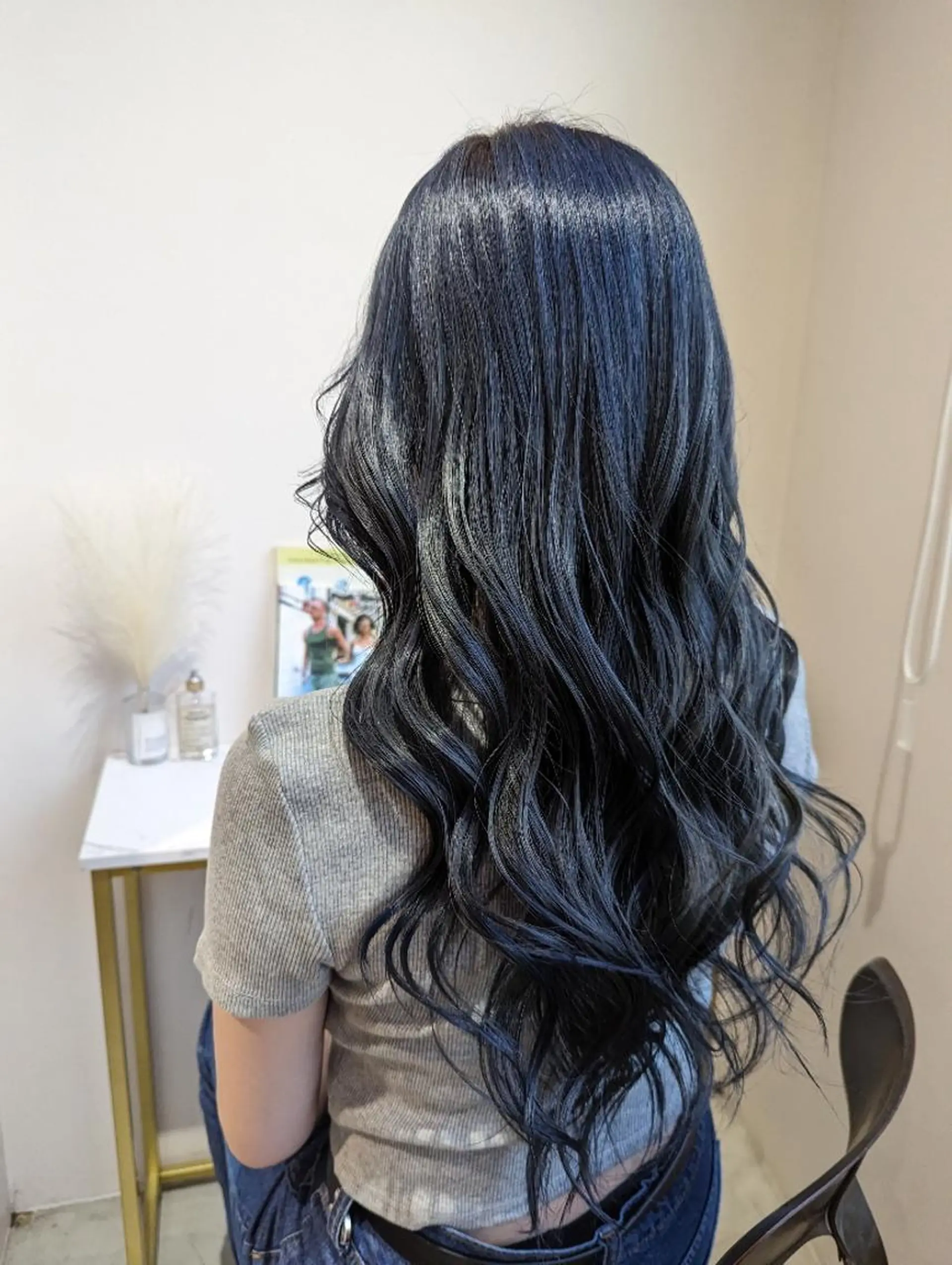 ロング カット ヘアカラー トリートメント nanami /Toiroのヘアスタイル