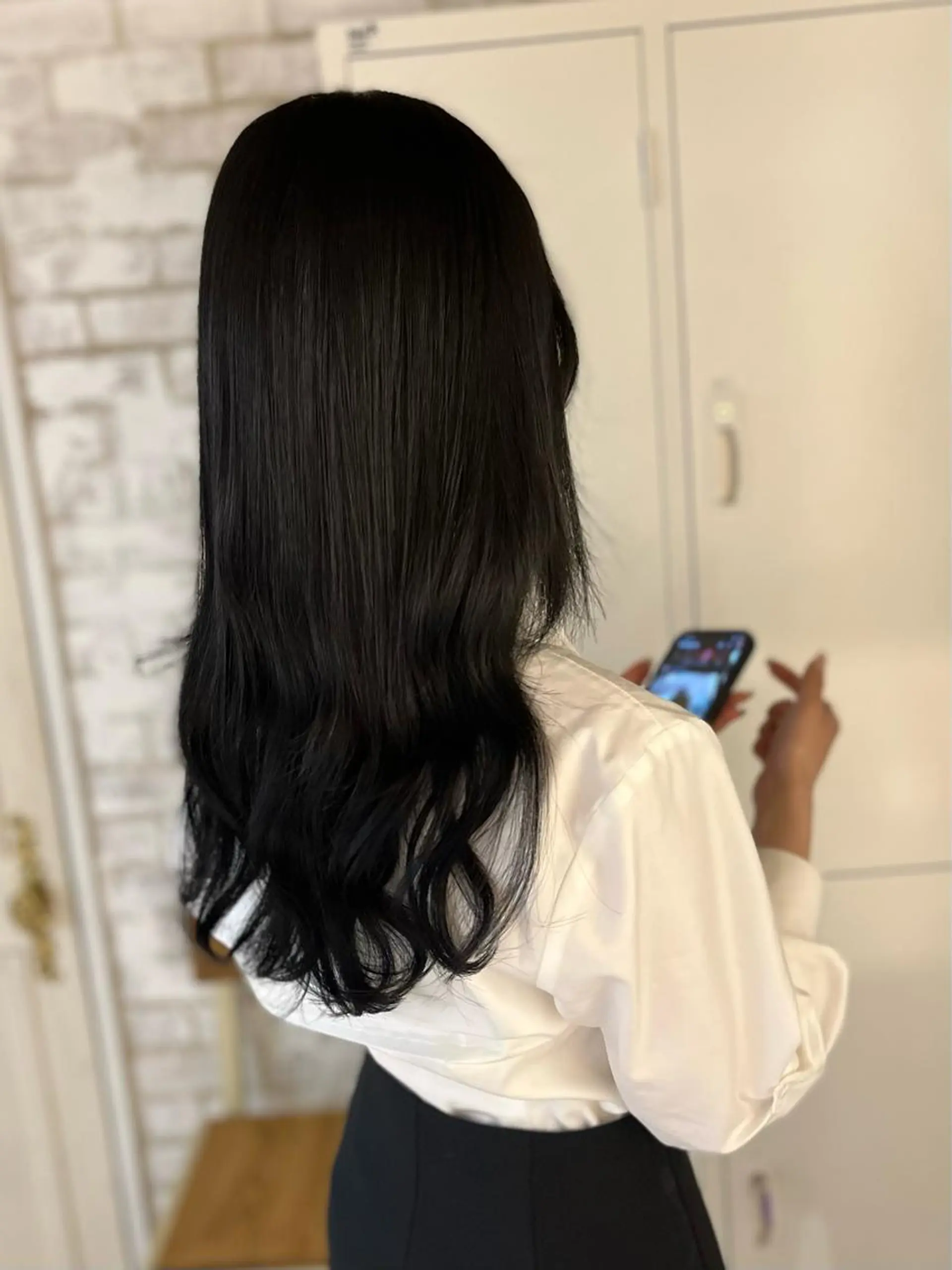 ミディアム カラー ヘアカラー エクステ ヘアセット エクステ/プル エクステKOICHIのヘアスタイル