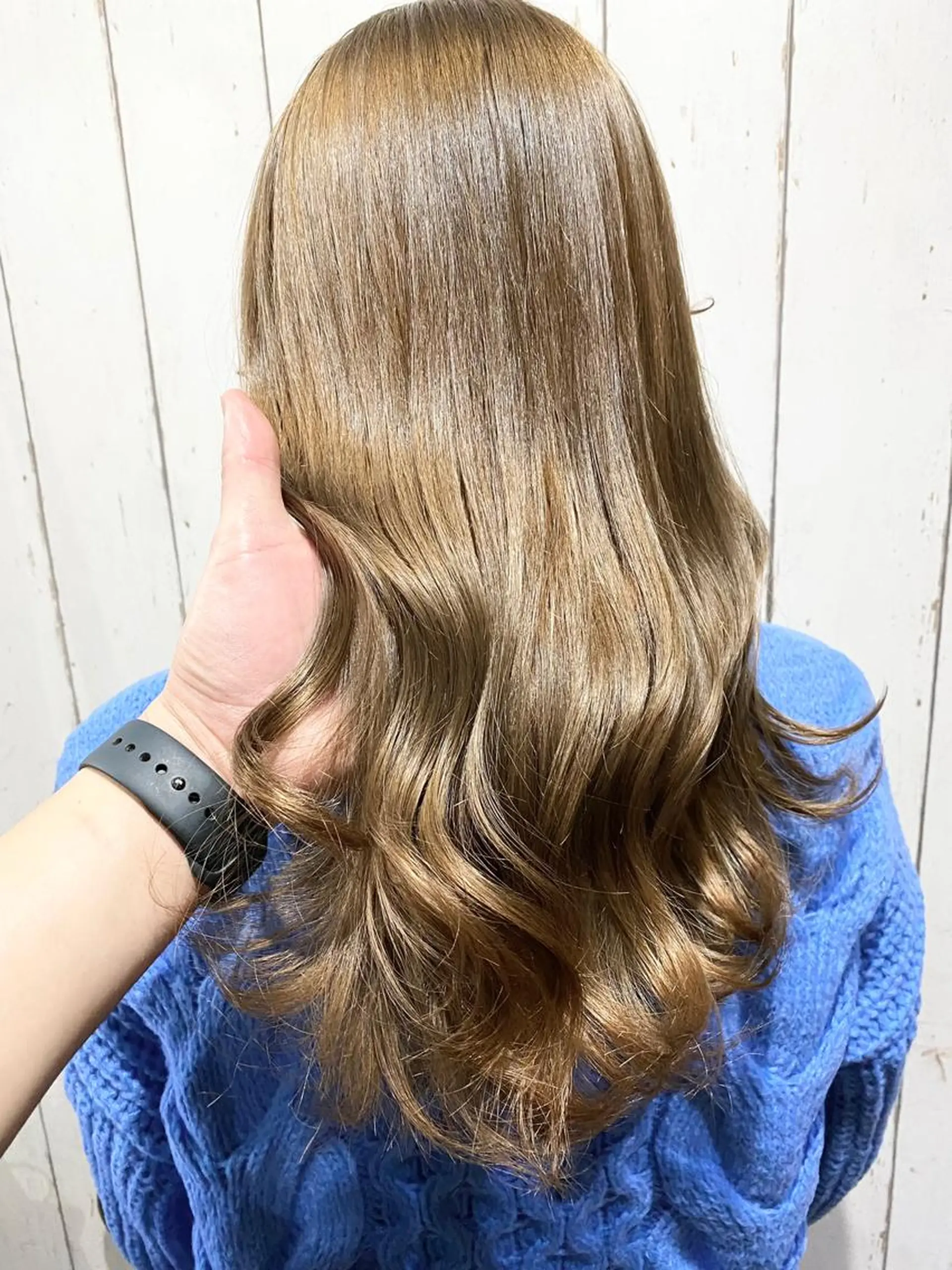 セミロング アッシュ ハイライト 髪質改善 韓国風ヘア レイヤーカット カット ヘアカラー トリートメント RecheRche【池袋】所属・👑指名率No.1 👑坂口飛翔のヘアスタイル