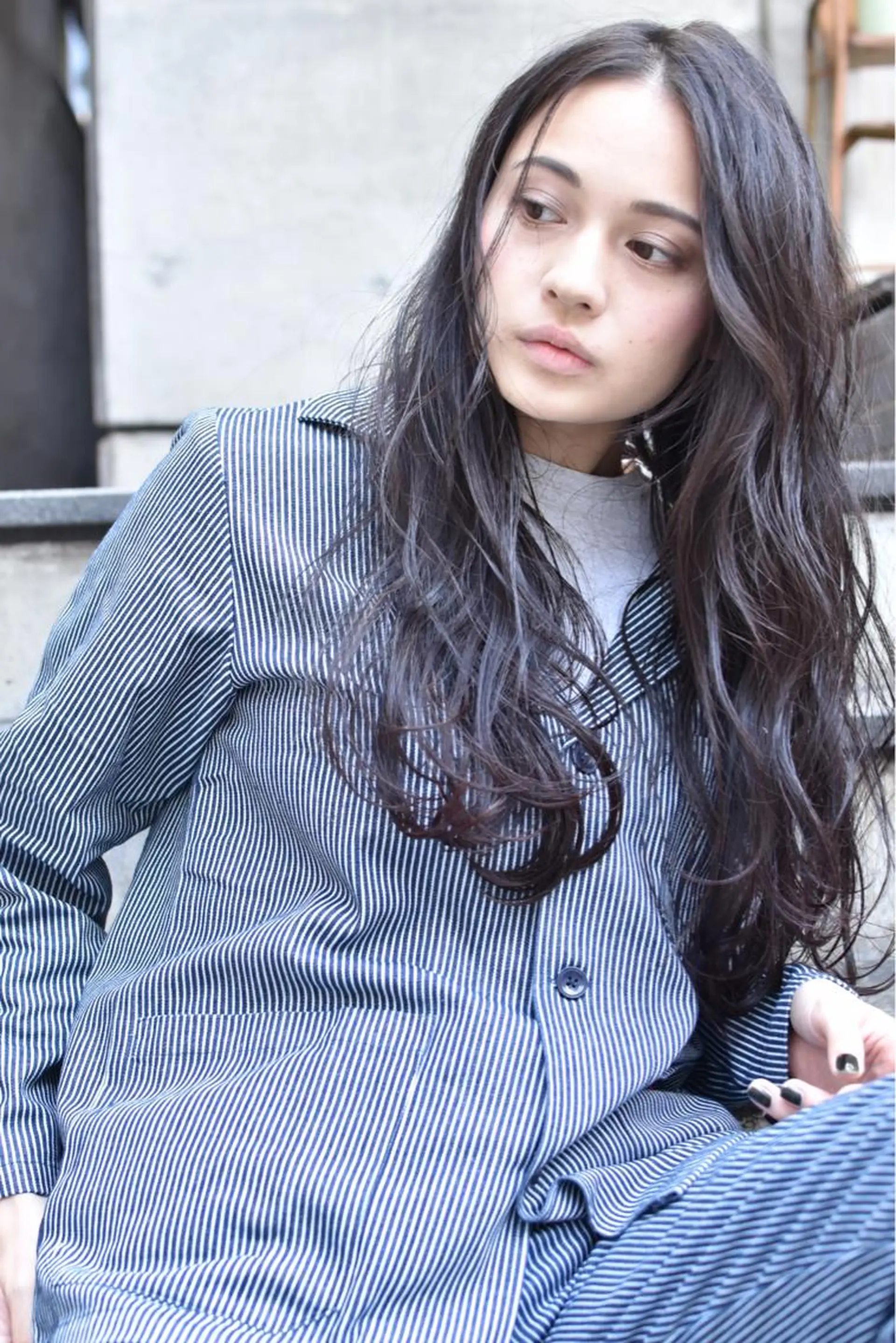 ロング カラー ヘアアレンジ カット パーマ トリートメント 南堀江🌿パーマ Tetsu【テツ】のヘアスタイル