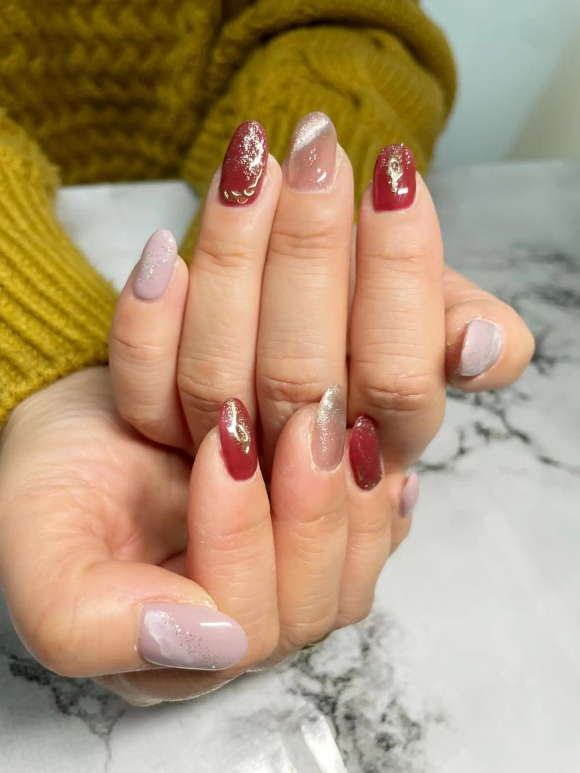 ネイル アートネイル ハンドネイル oki nailのネイルデザイン