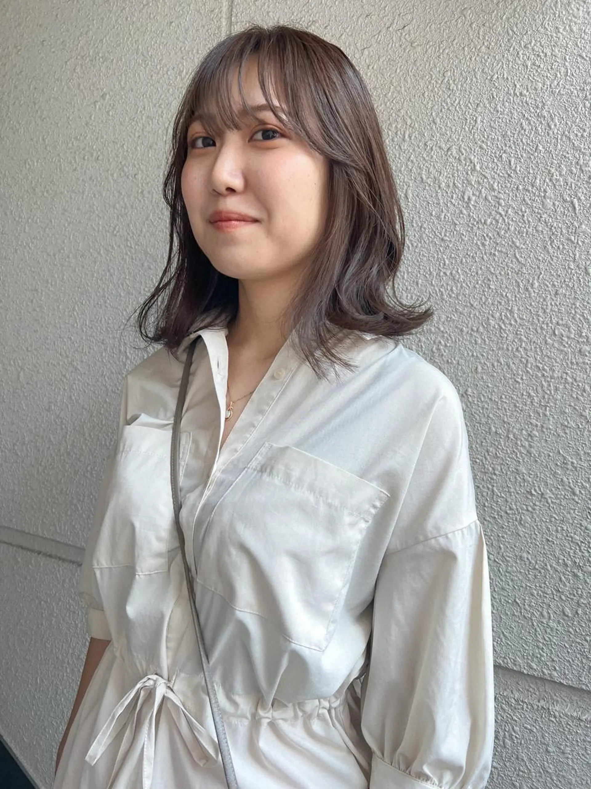 ミディアム カラー ブリーチ ブリーチなしカラー カット ヘアカラー トリートメント カラーパティシエ facce🌼ikoのヘアスタイル