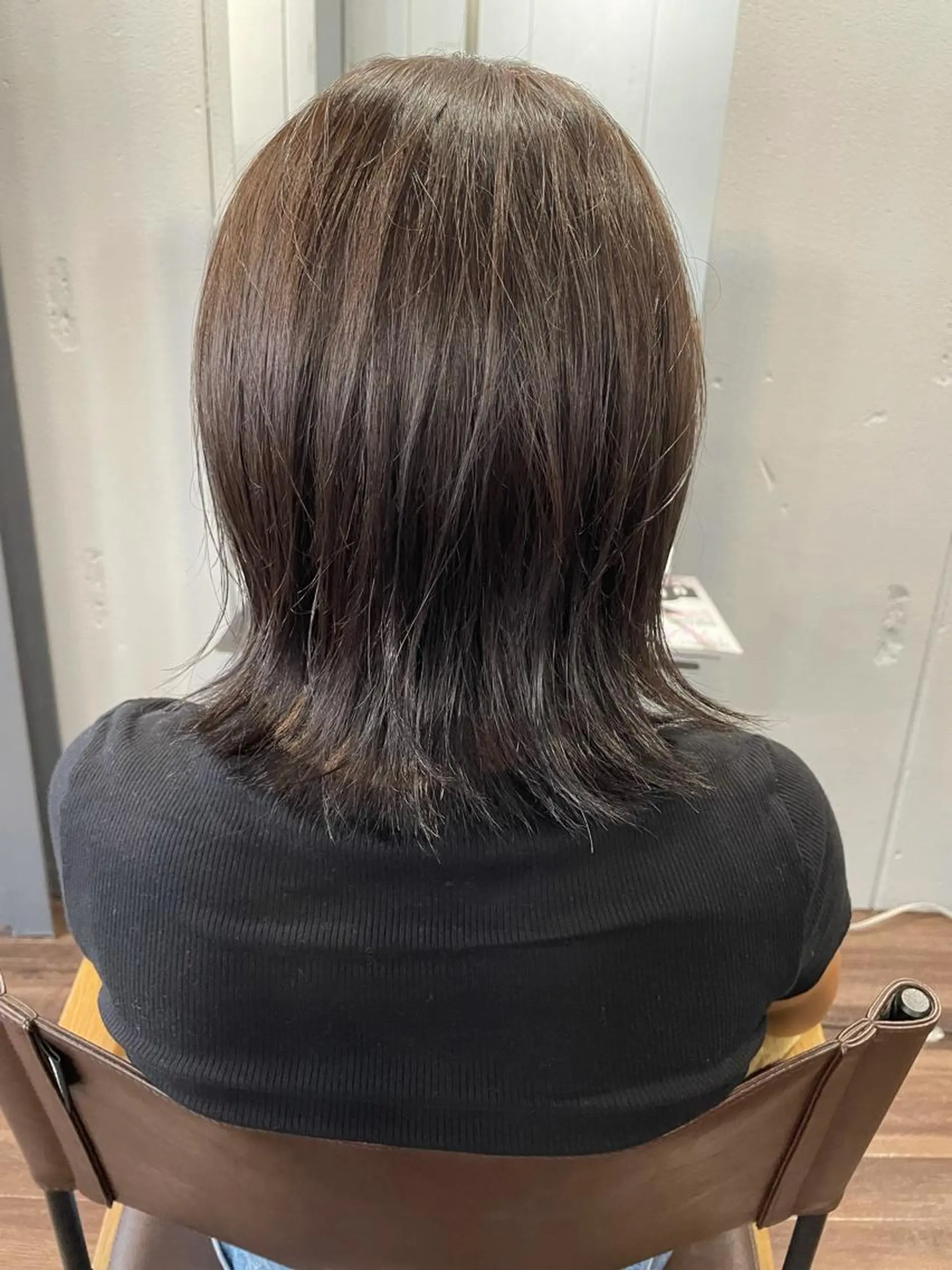 ミディアム カット ヘアカラー トリートメント ✨terra✨佐伯 晋吾のヘアスタイル