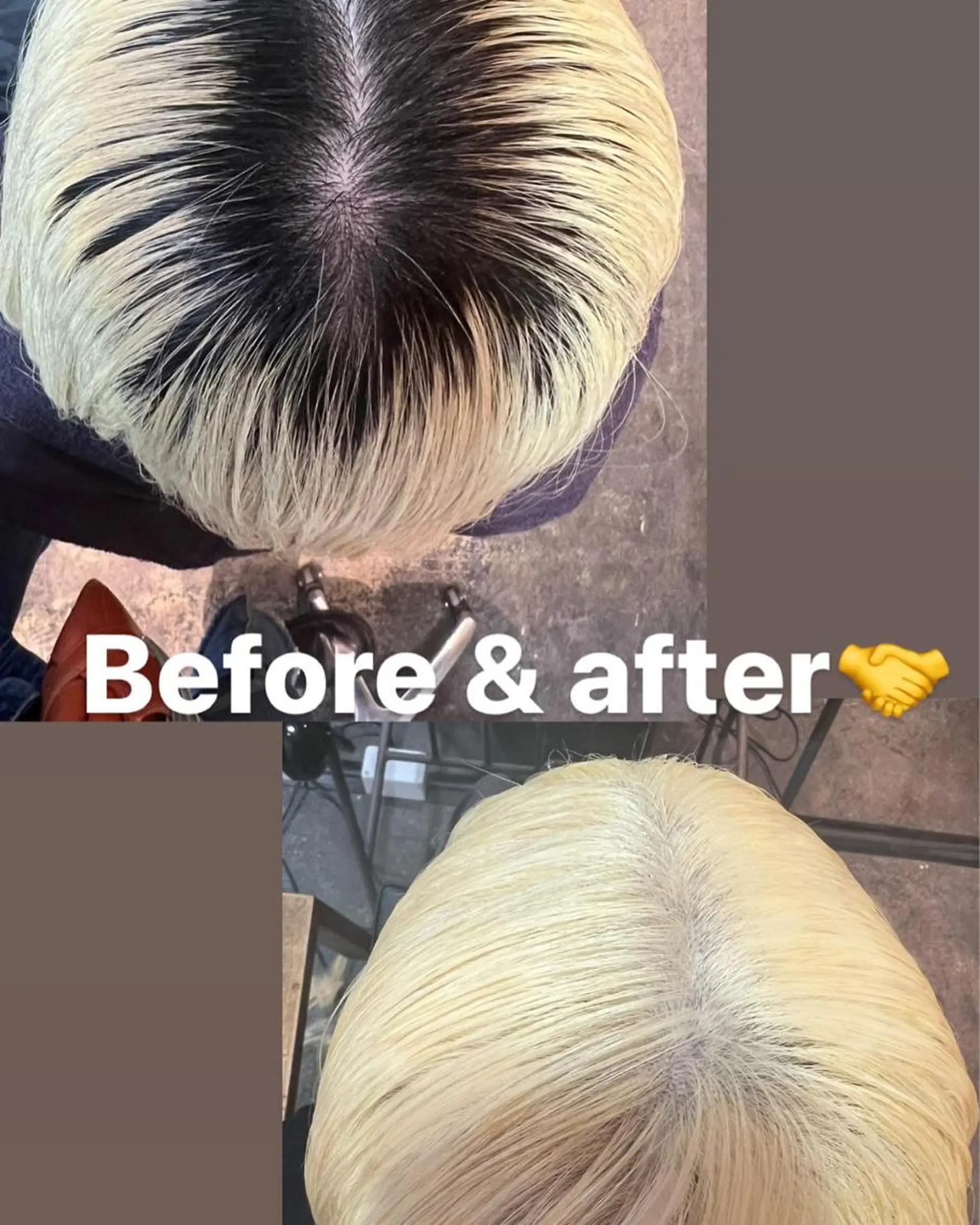 ショート ヘアカラー トリートメント ハイトーンカラー🍑 maanaのヘアスタイル