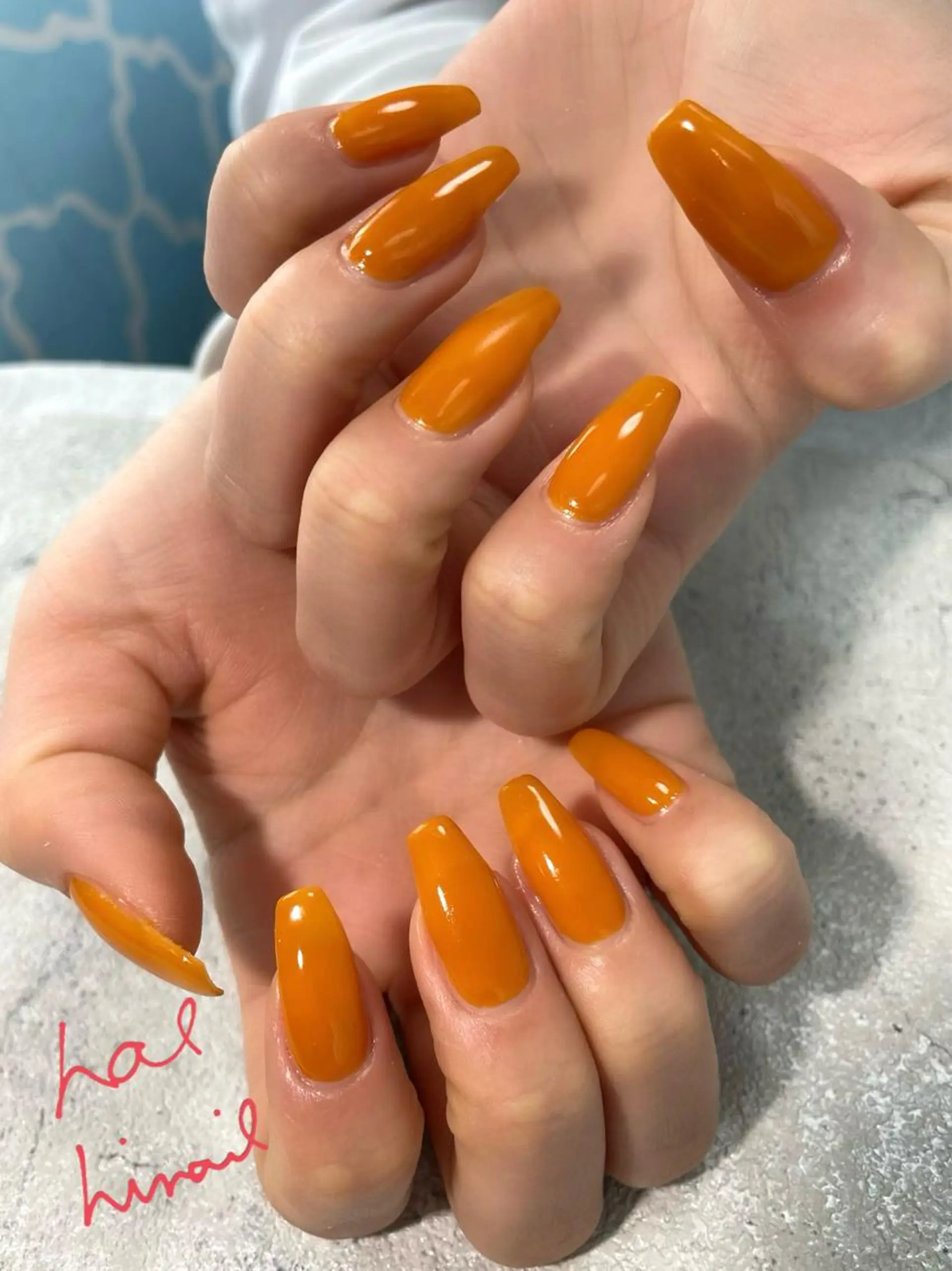 ネイル ワンカラーネイル はるひな ねいるのネイルデザイン