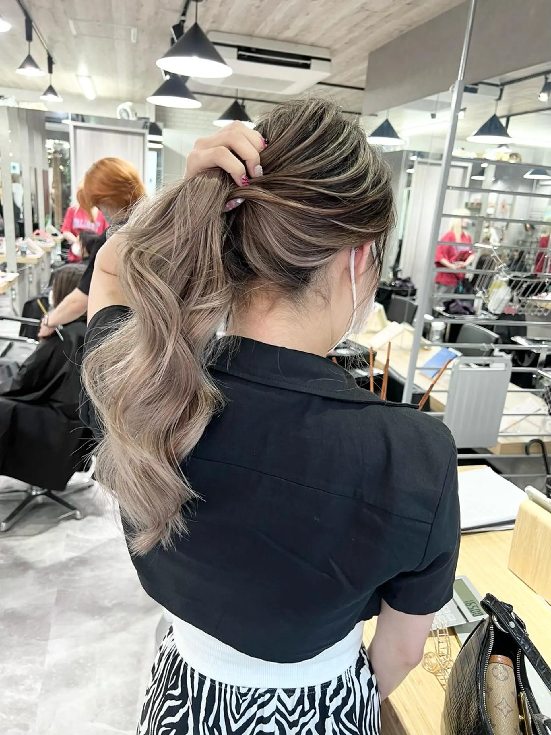 ロング レイヤーカット REDEAL SHIBUYA所属・maya/レイヤー カット/ミインパーマのヘアスタイル