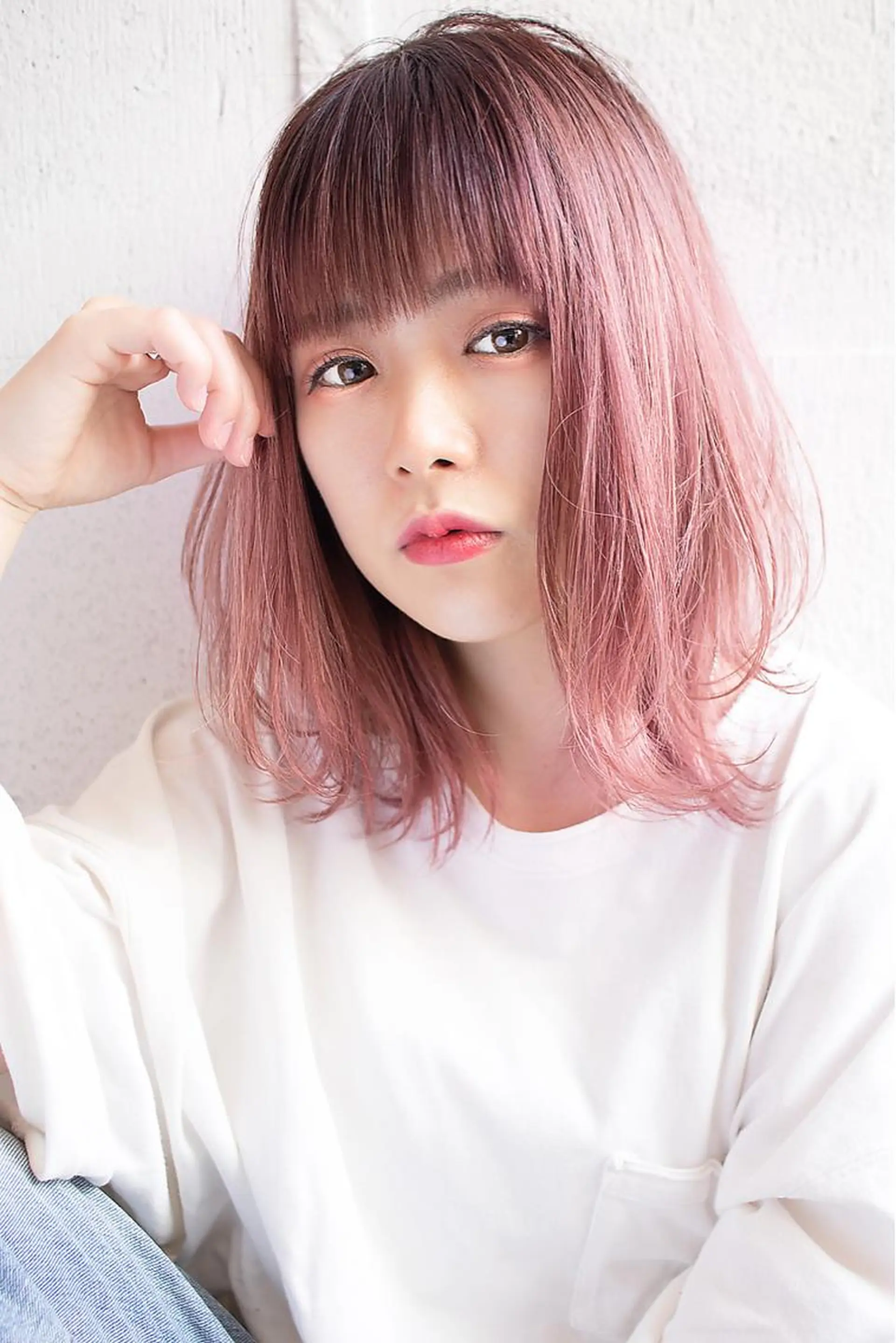 セミロング カラー パーマ ヘアアレンジ メンズ キッズ ネイル マツエク・マツパ アイブロウ メンズバレイヤージュ メンズブリーチ メンズハイライト メンズインナーカラー バレイヤージュ 新宿　副店長 新井彩斗のヘアスタイル
