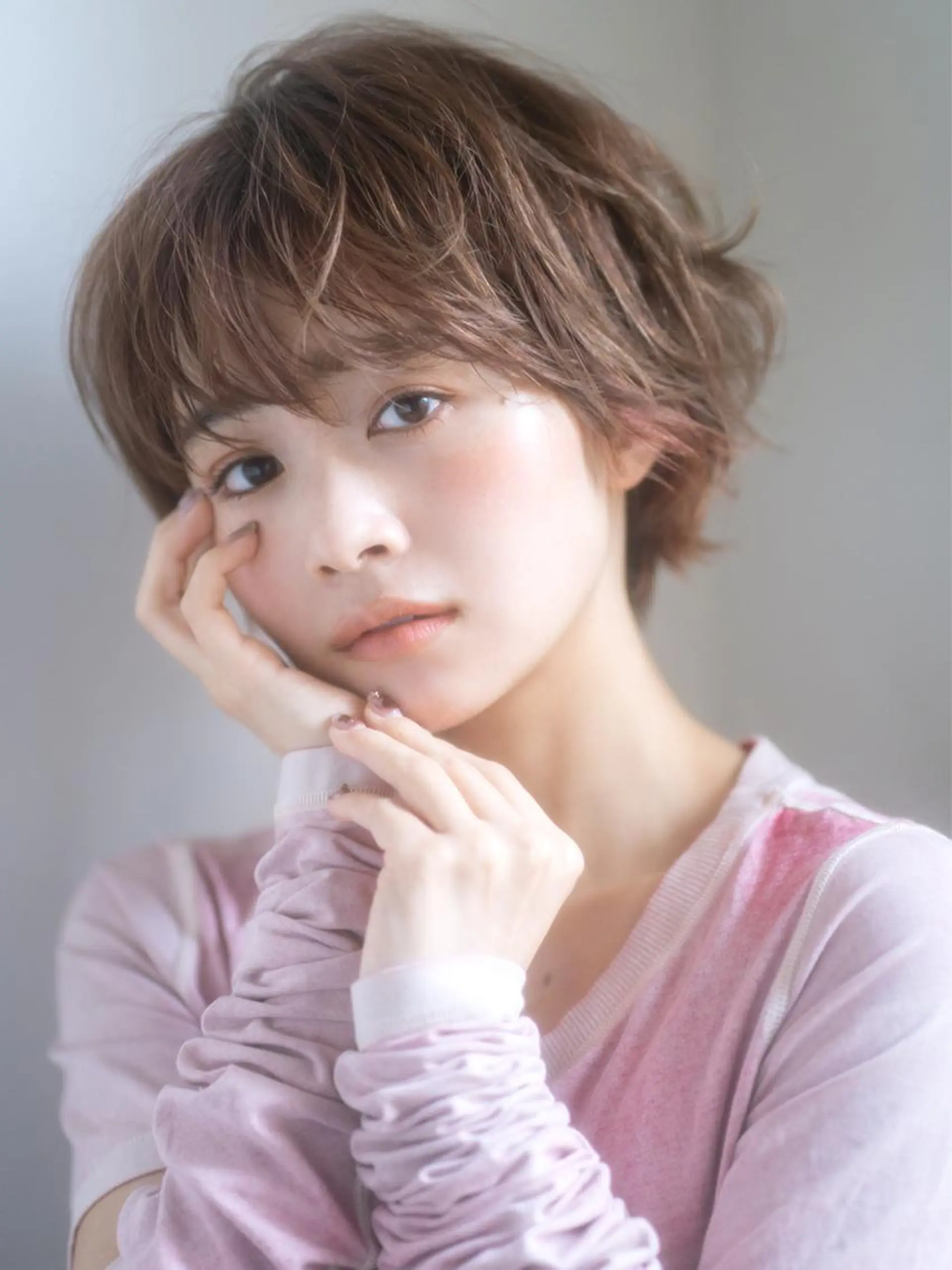 ショート 🎀ハイトーン/レイ ヤー/Reina🎀のヘアスタイル