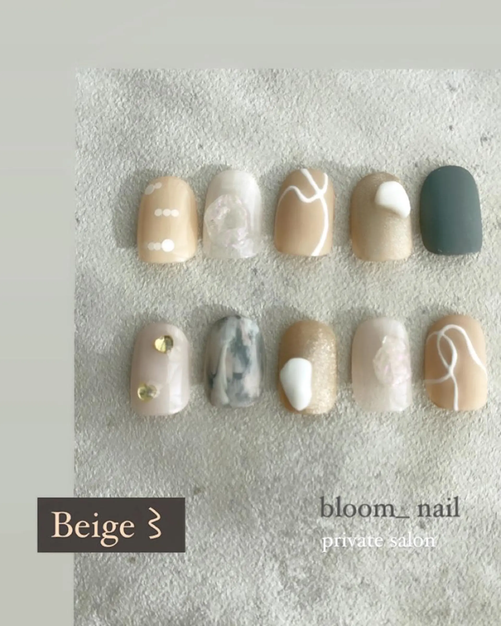 ネイル ハンドネイル ハンドケア bloom_ nailのネイルデザイン