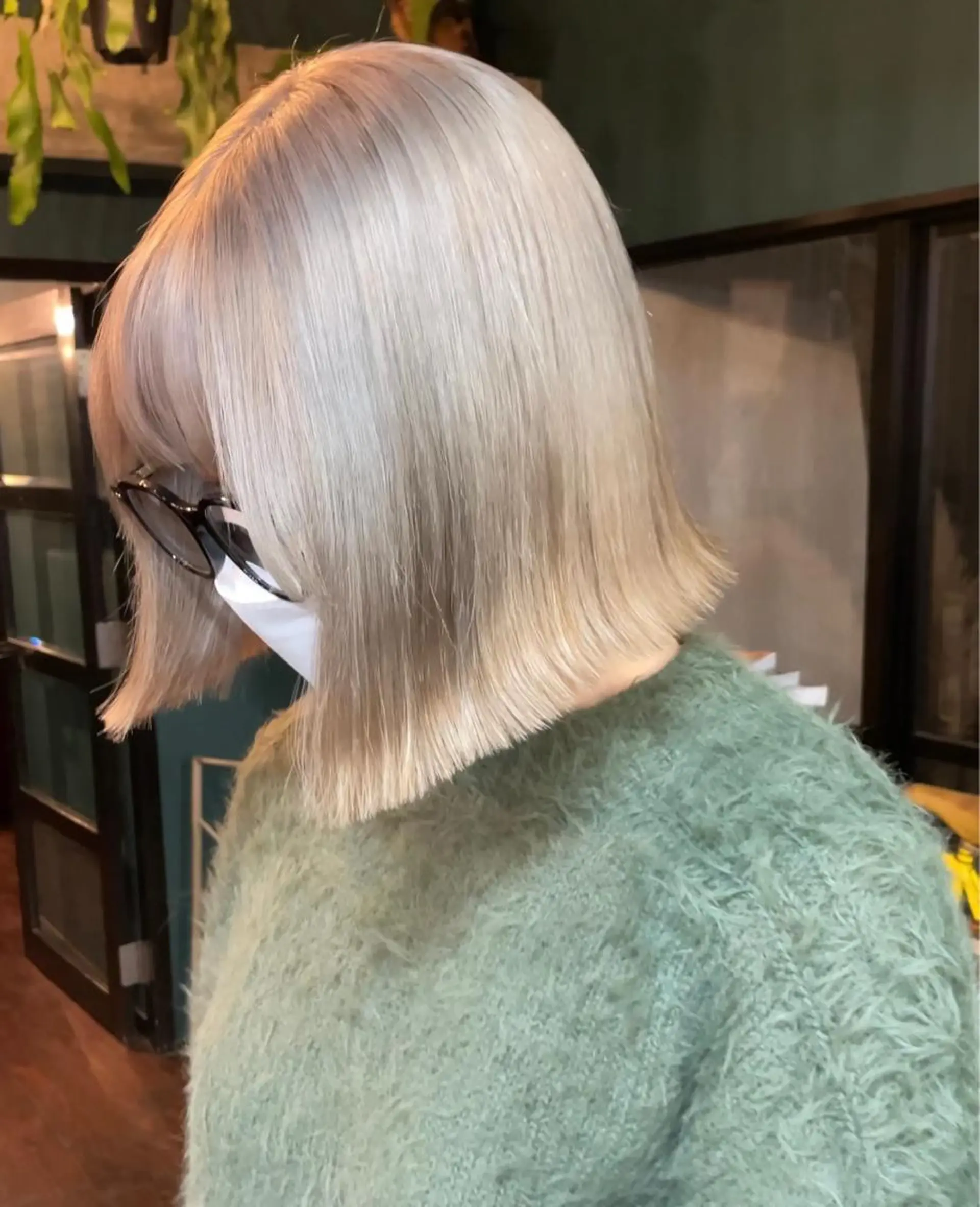 ミディアム カット ヘアカラー トリートメント vivre libre所属・vivre libreのヘアスタイル