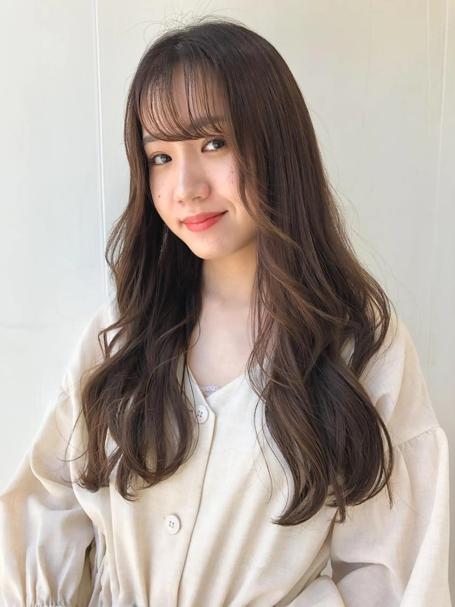 ロング カラー カット ヘアカラー 韓国ヘア×髪質改善 /yoshikaのヘアスタイル