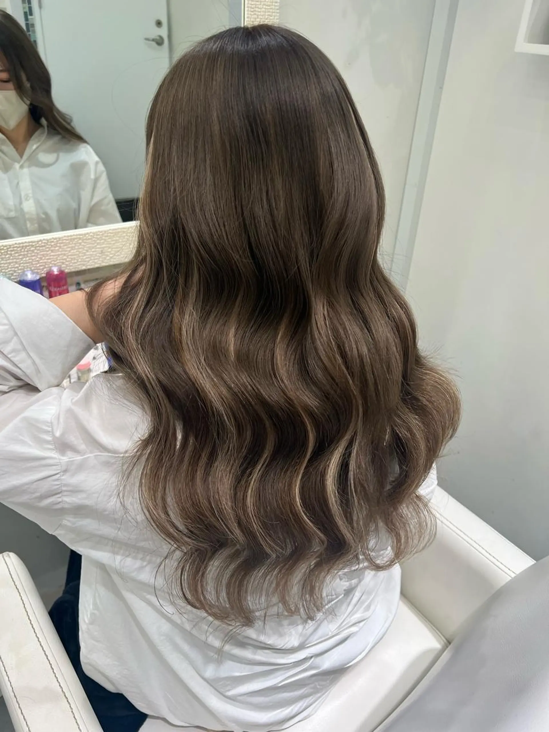 ロング エクステ ハイライト Lapis 池袋店所属・MASHIRO 🩵Lapis池袋店のヘアスタイル