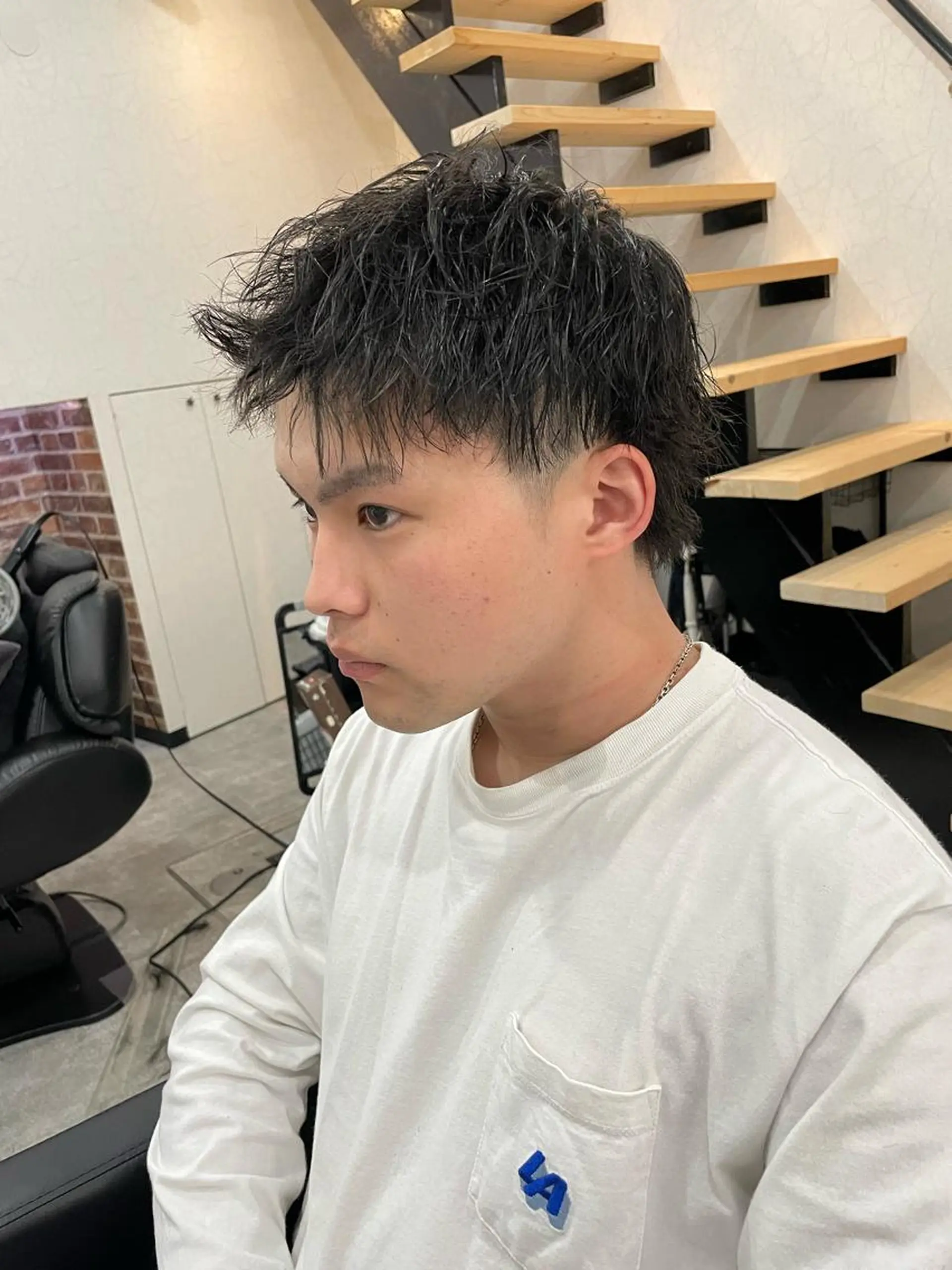 ショート パーマ メンズ TETISS所属・💈メンズパーマ 南谷💈のヘアスタイル