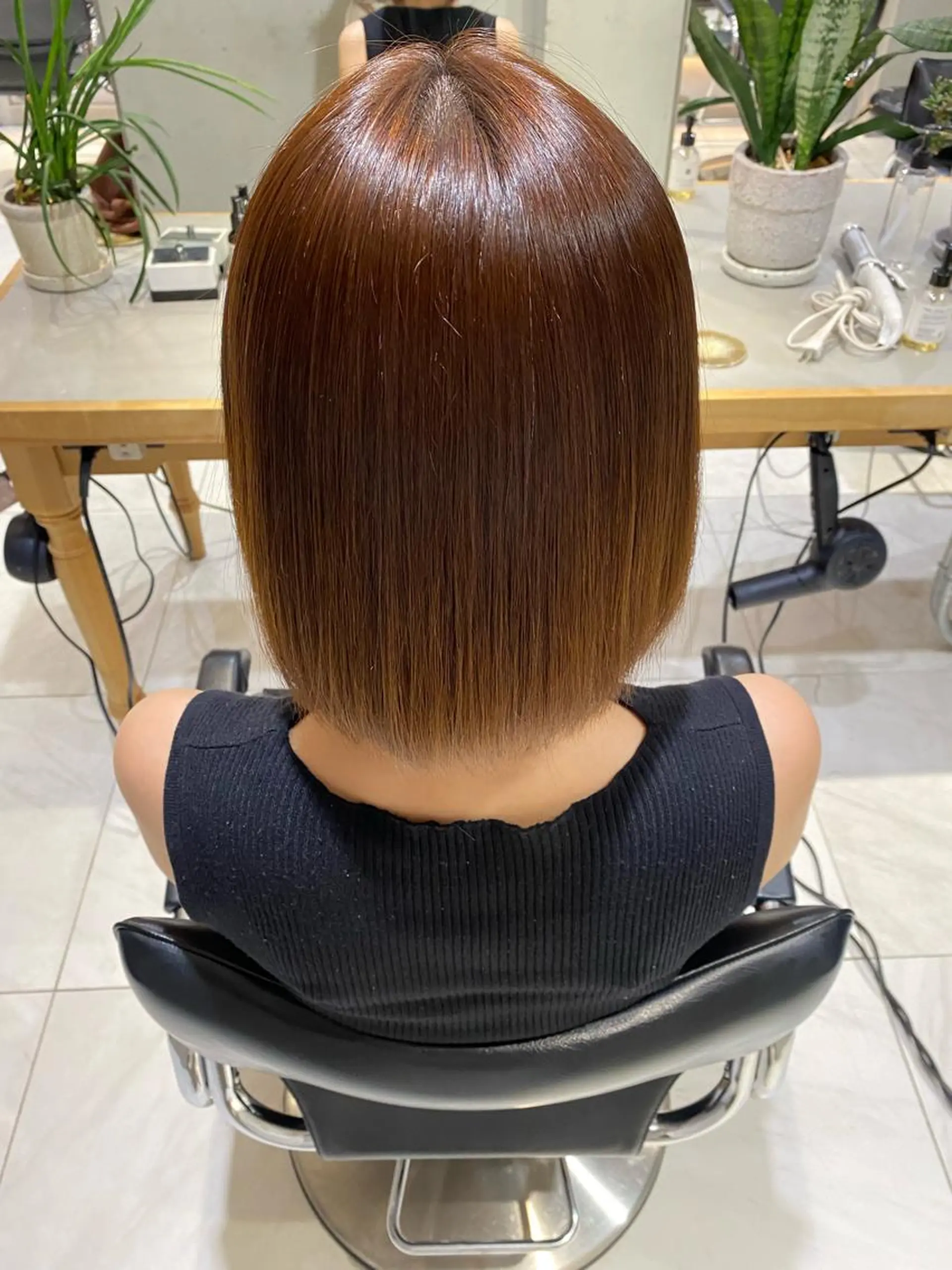 ショート 🍊暖色カラー🍊 sakuraのヘアスタイル