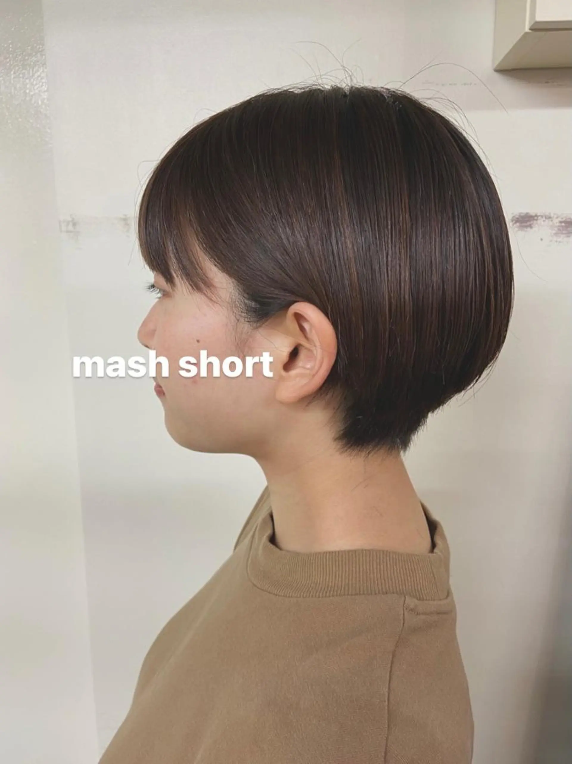 ショート ショートヘア OAK  恵比寿所属・🌞ショートヘア🌝 江連露美🌛のヘアスタイル