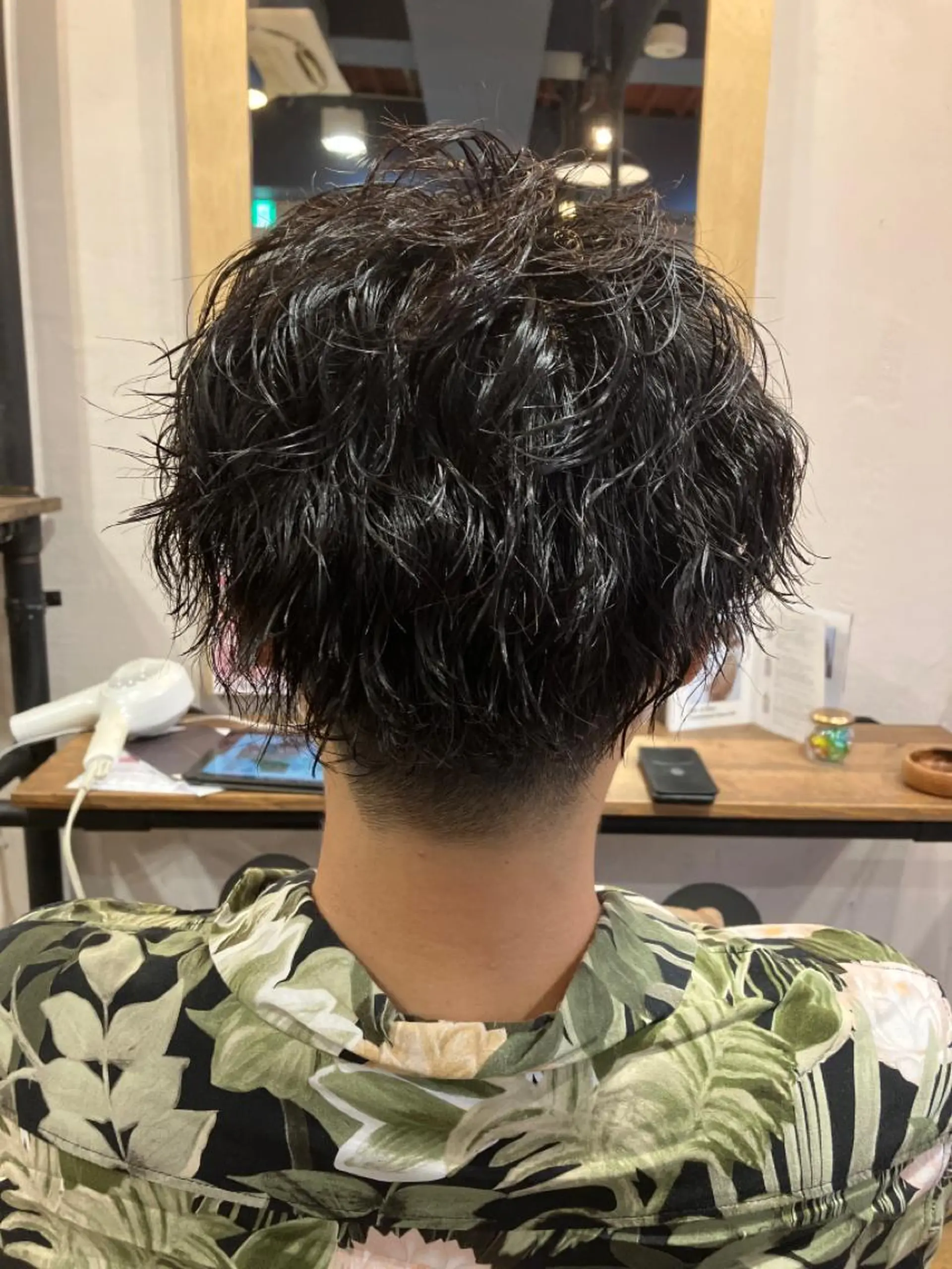 ショート パーマ メンズ 髪質改善LINKTH久喜所属・【髪質改善】関根 拓斗のヘアスタイル