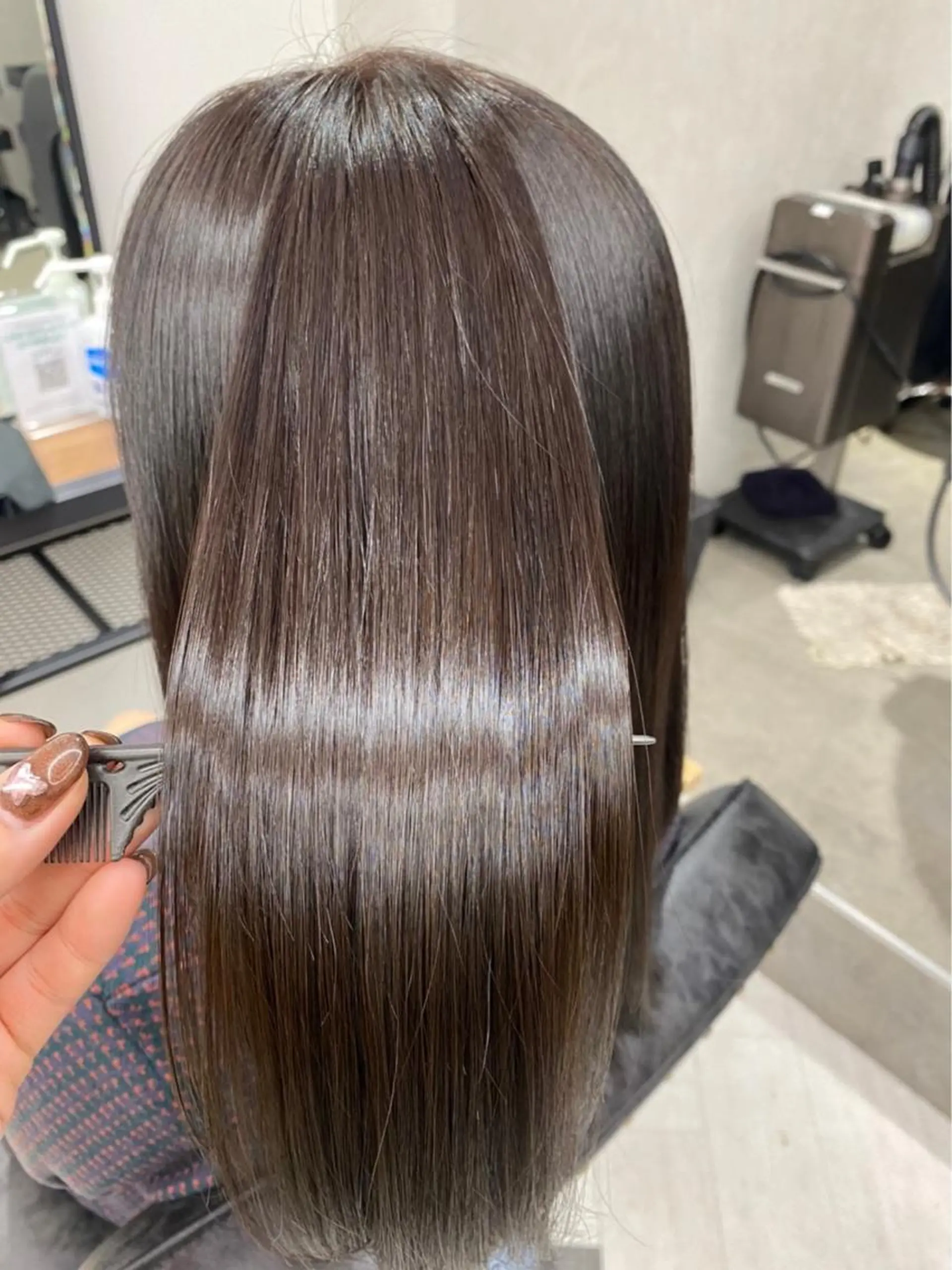 ロング 武井　弘希 ブリーチなしカラー✨のヘアスタイル