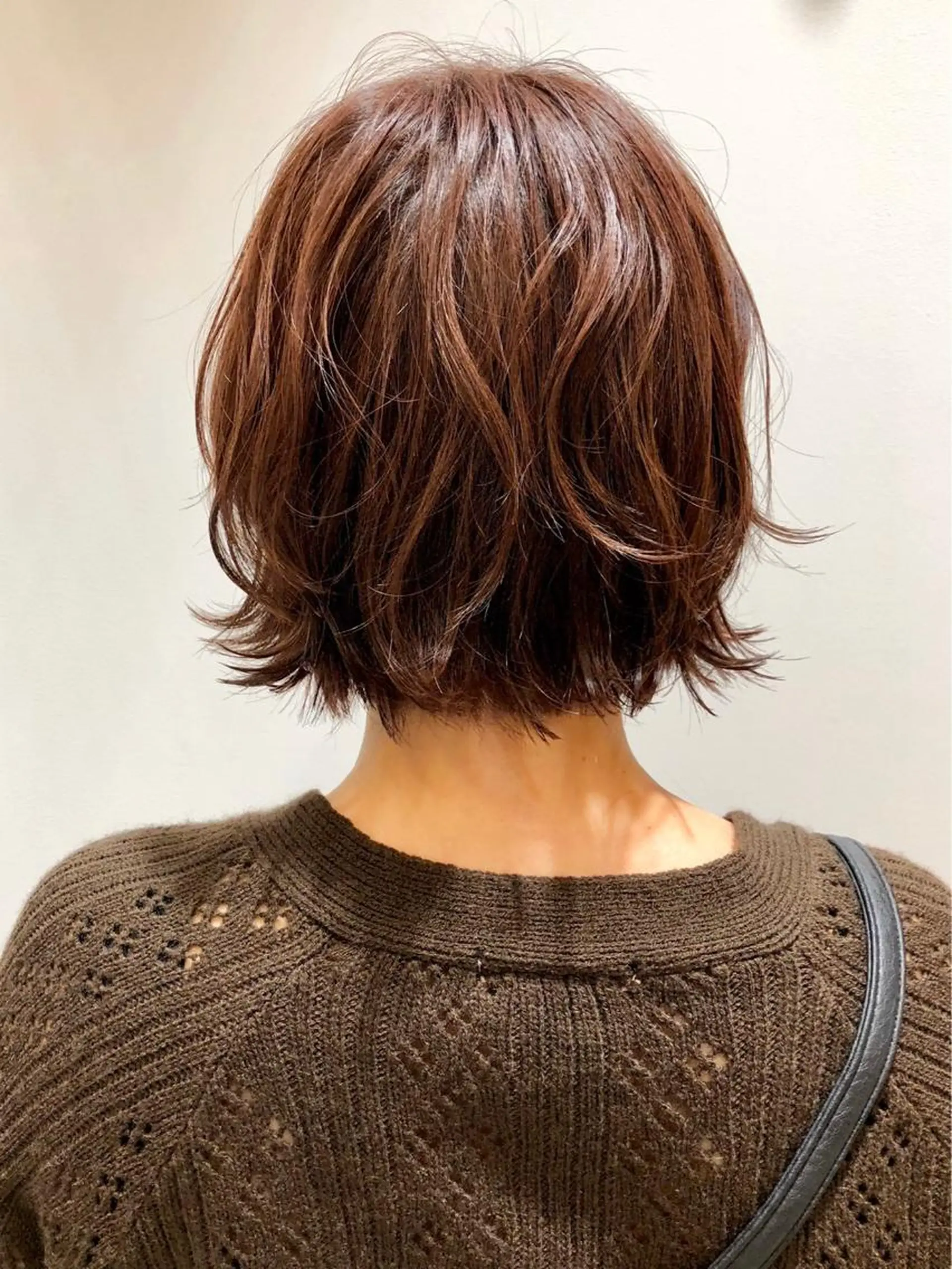 ショート ボブ 外ハネヘア 福元友梨 ディレクター✂️のヘアスタイル