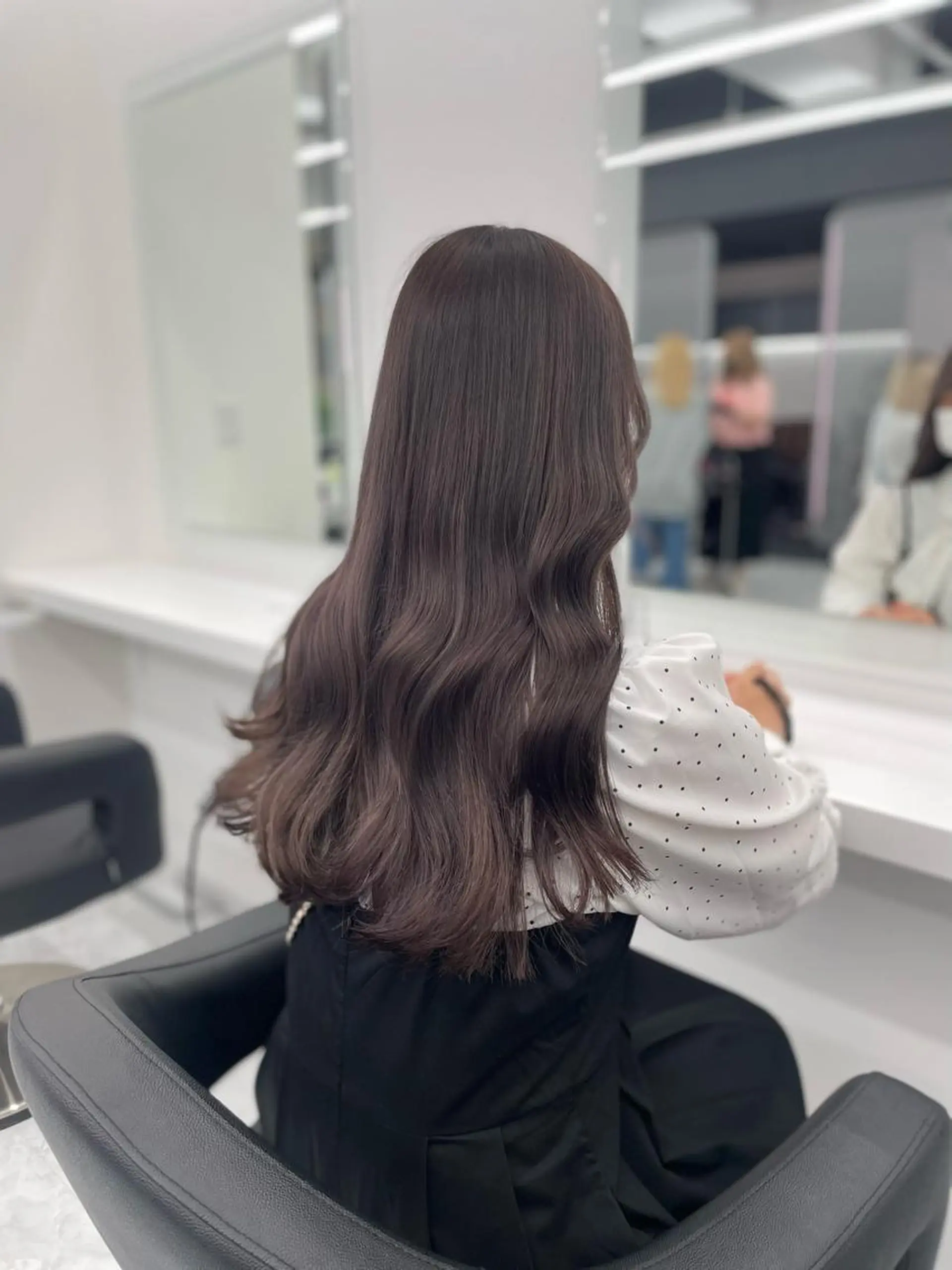 ロング ヘアカラー トリートメント ヘアセット GO TODAY SHAiR SALON所属・🤍韓国トレンド ヘア🤍miku🤍のヘアスタイル