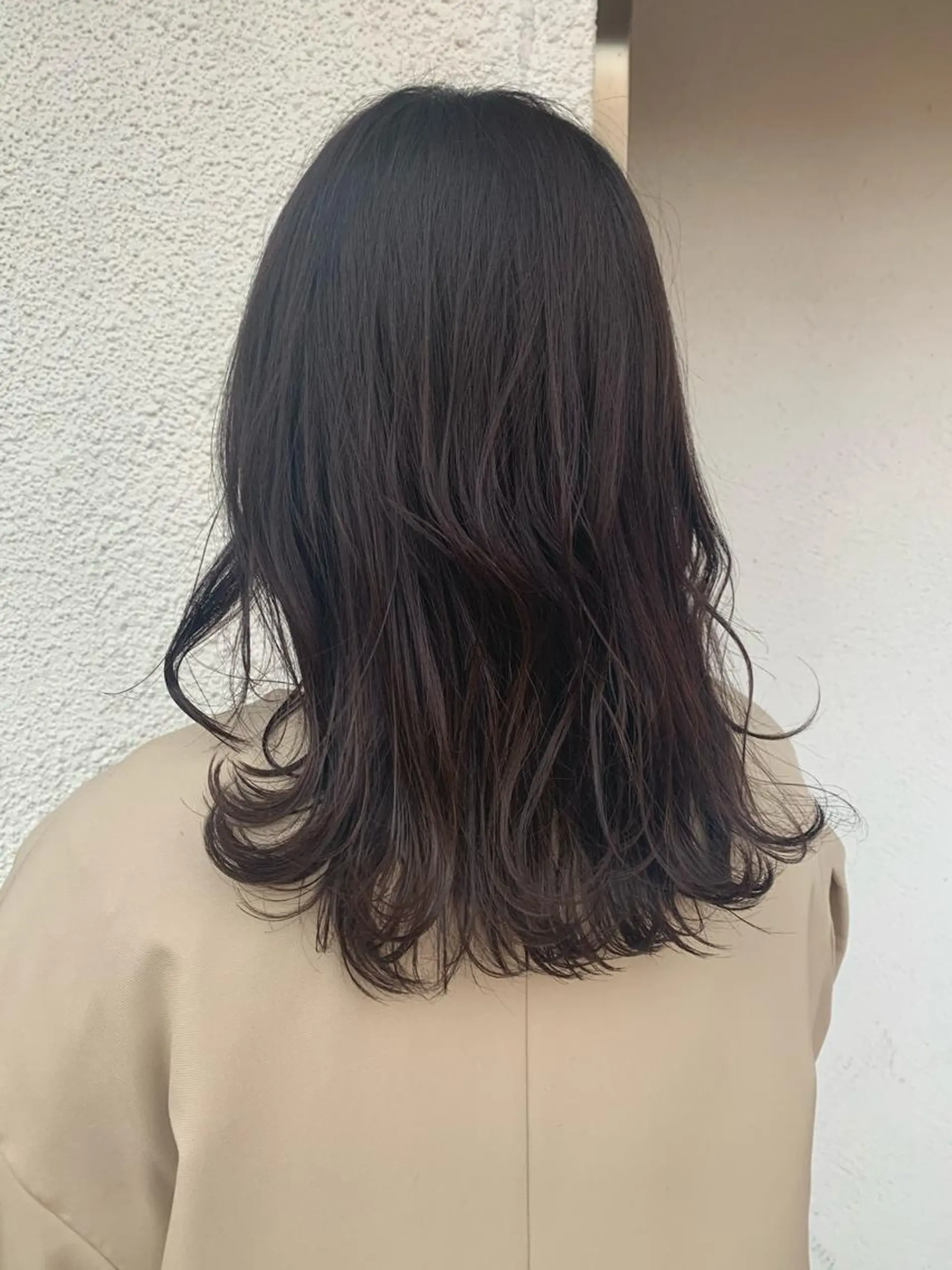 ロング カラー ヘアカラー トリートメント 中津/柔らかカラー/ ナガオ イズミのヘアスタイル