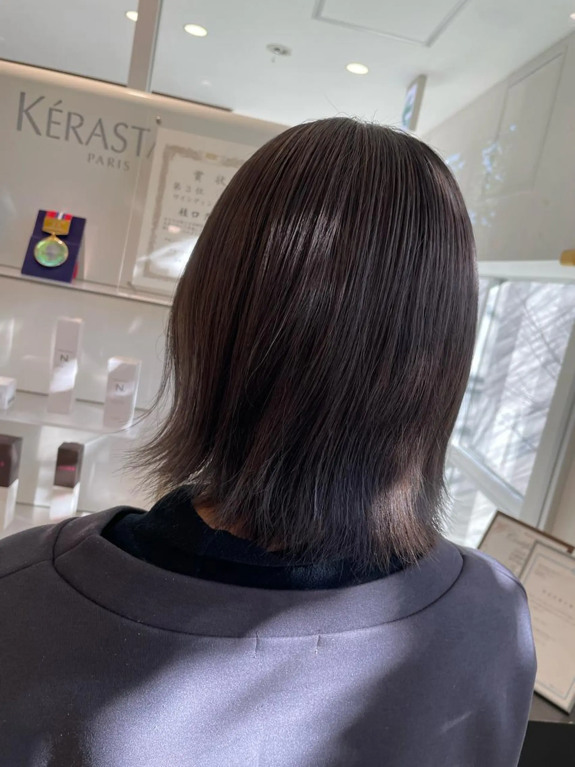 ショート カラー カット ヘアカラー トリートメント ご新規様限定クーポン あります　桂口　烈闘のヘアスタイル