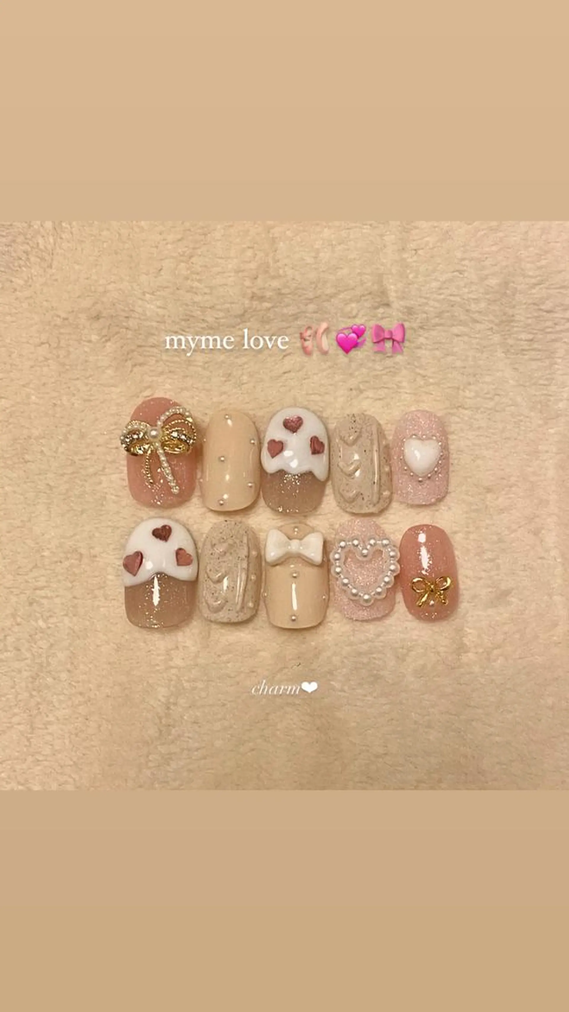 ネイル バレンタイン その他(ネイル) nail salon charmのネイルデザイン