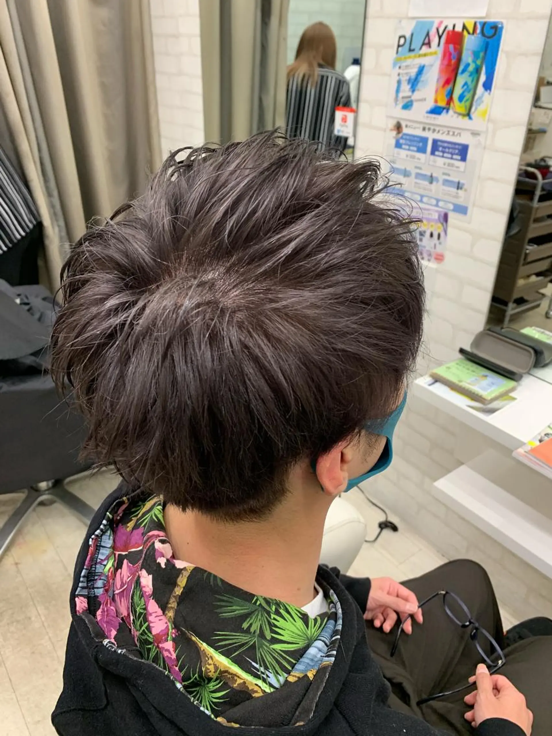 ショート カラー 大橋 一智のヘアスタイル