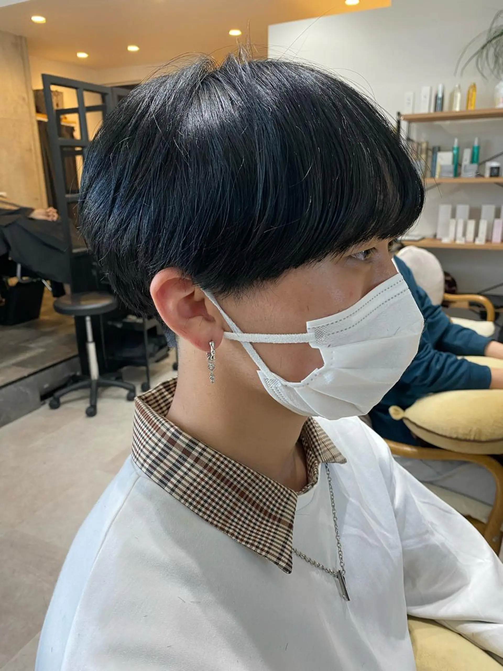 ショート パーマ メンズ カット 縮毛矯正 トリートメント Dxxxx III所属・女性目線の大人 メンズ*Ayakaのヘアスタイル