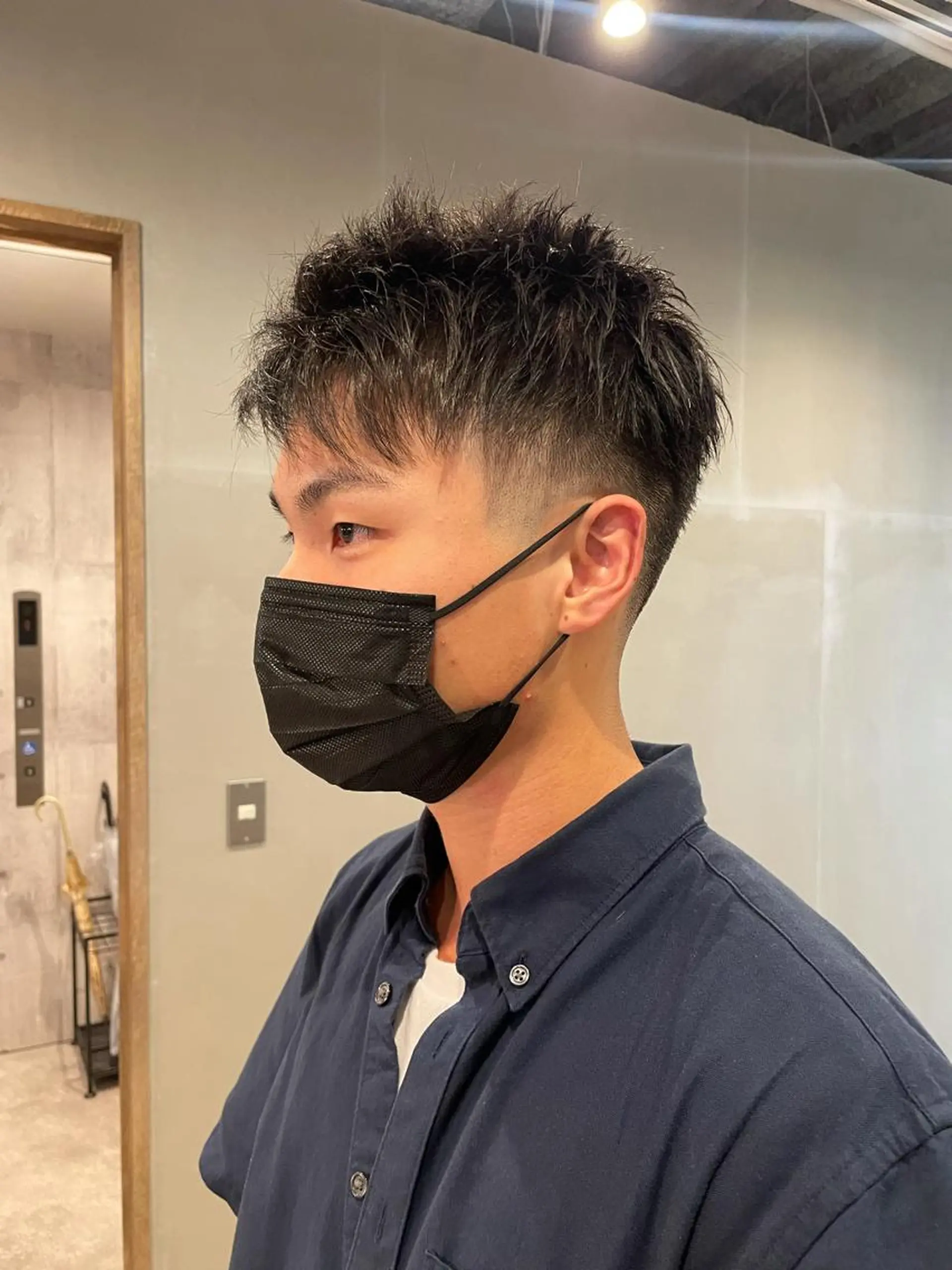 メンズ フェードカット Men's hair salon First 中百舌鳥店所属・First なかもず 店 YUKIのヘアスタイル