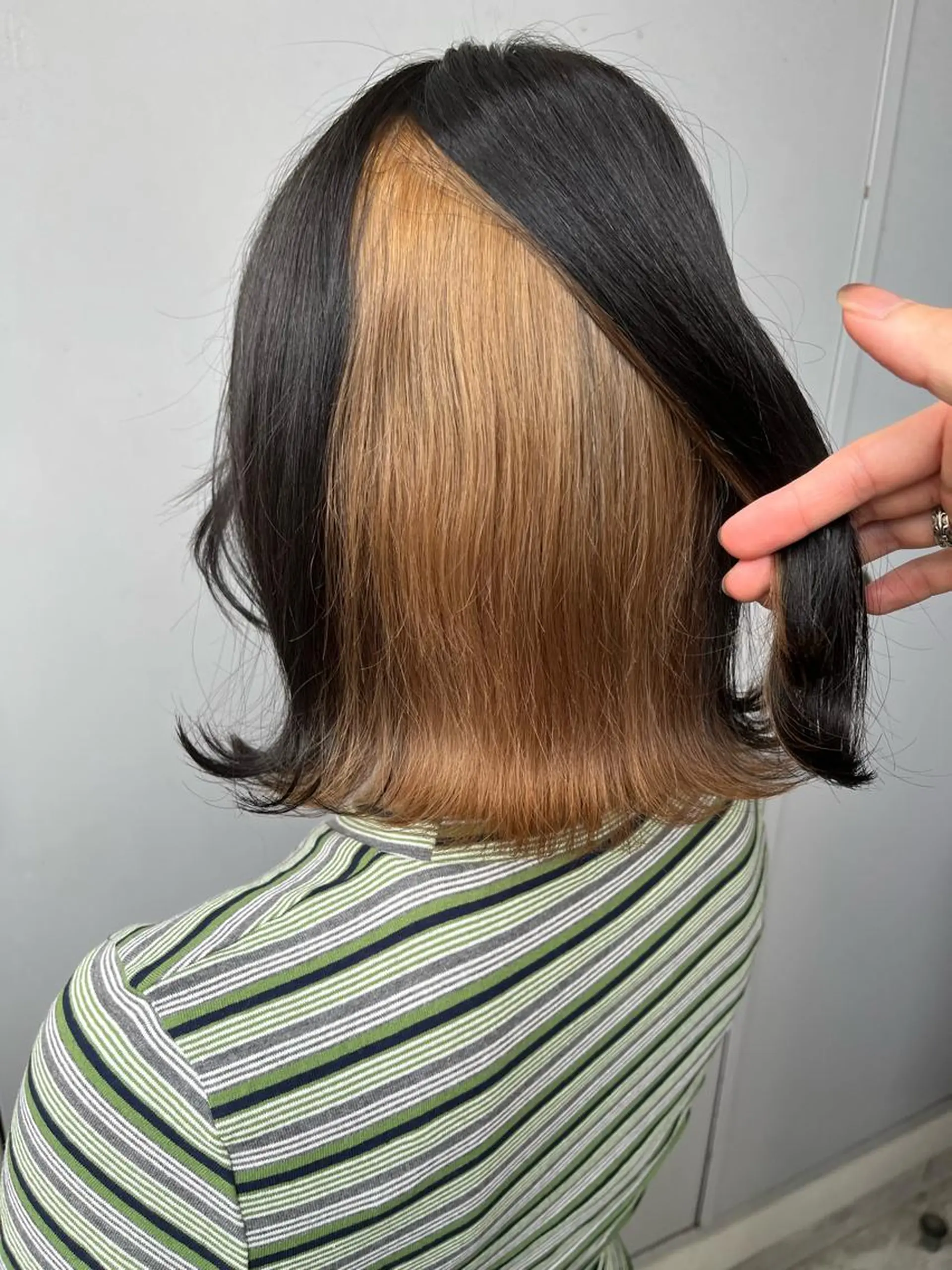 ミディアム ヘアカラー トリートメント ヘッドスパ ヘアセット I S所属・🌿透明感カラー 縮毛矯正✨かずきのヘアスタイル