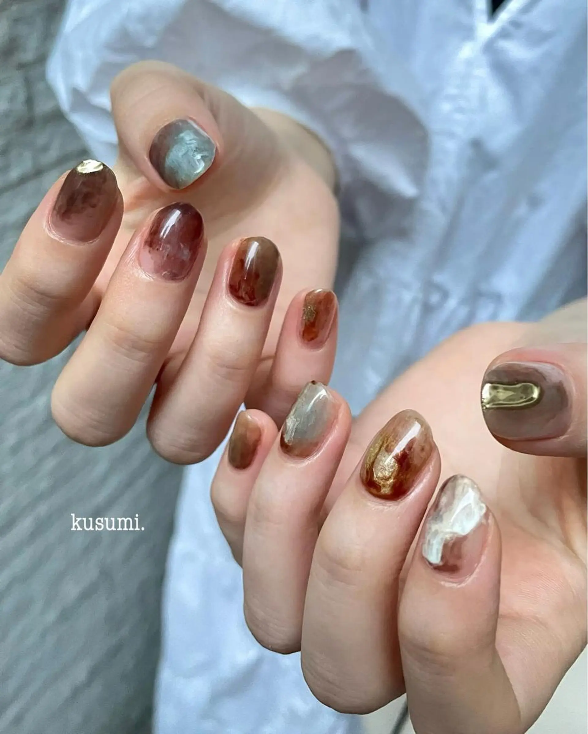 ネイル ハンドネイル kusumi.所属・kusumi. tatsuyaのネイルデザイン