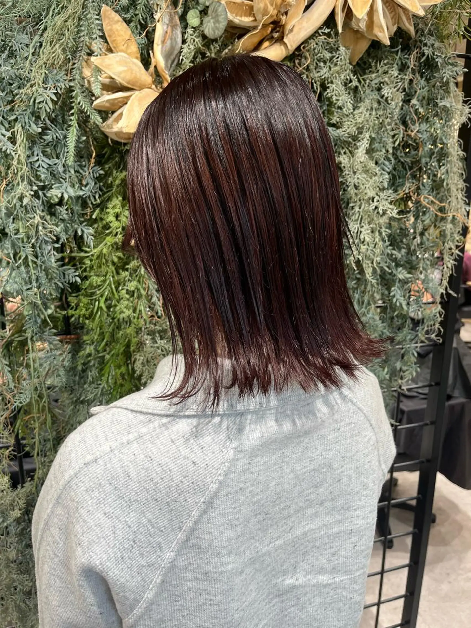ミディアム カラー カット ヘアカラー トリートメント ウルフ.クロスパーマ 🖤RYOKAのヘアスタイル