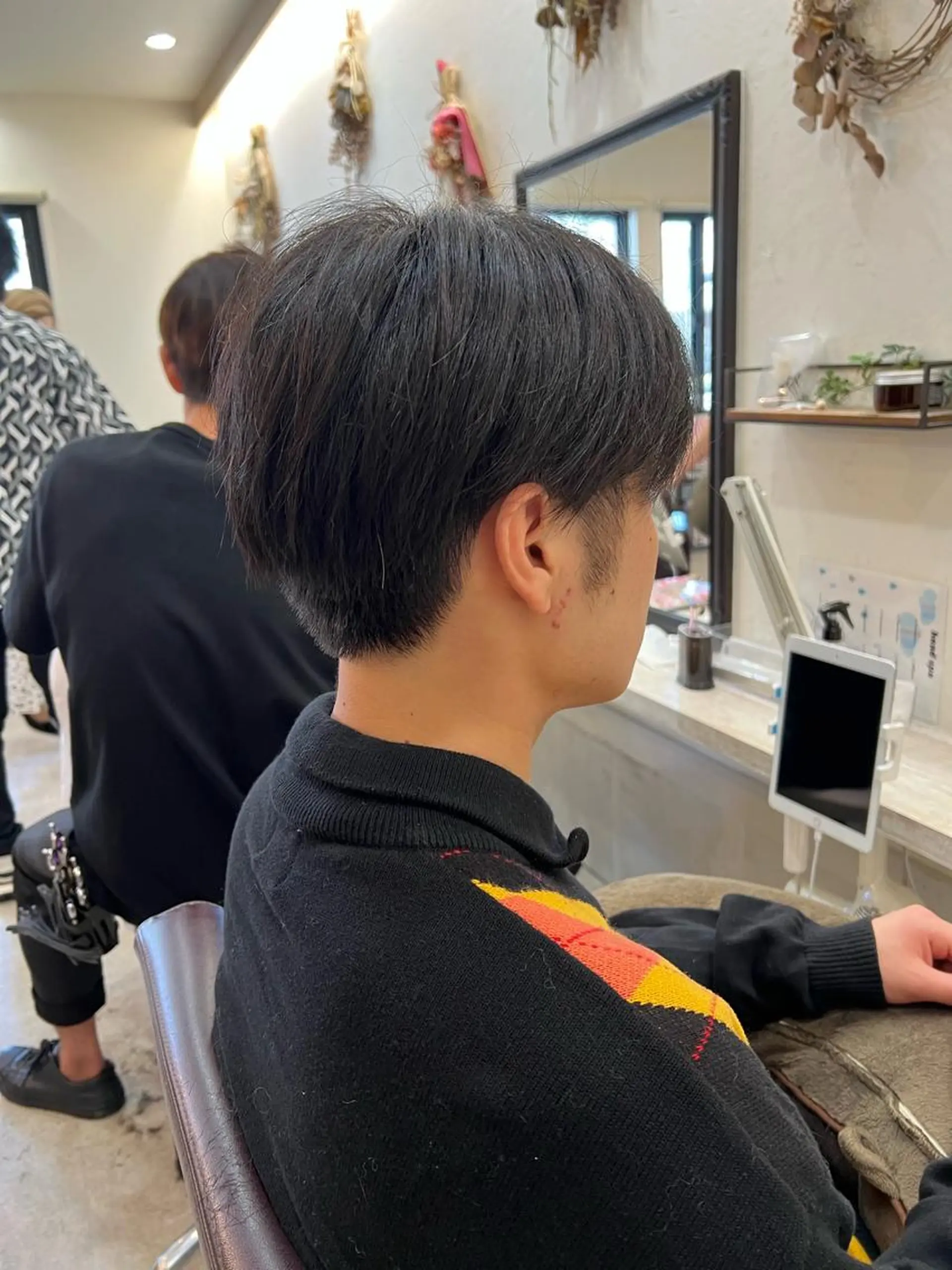 メンズ カット トリートメント 🌱ブリーチカラー しばただいき🌱のヘアスタイル